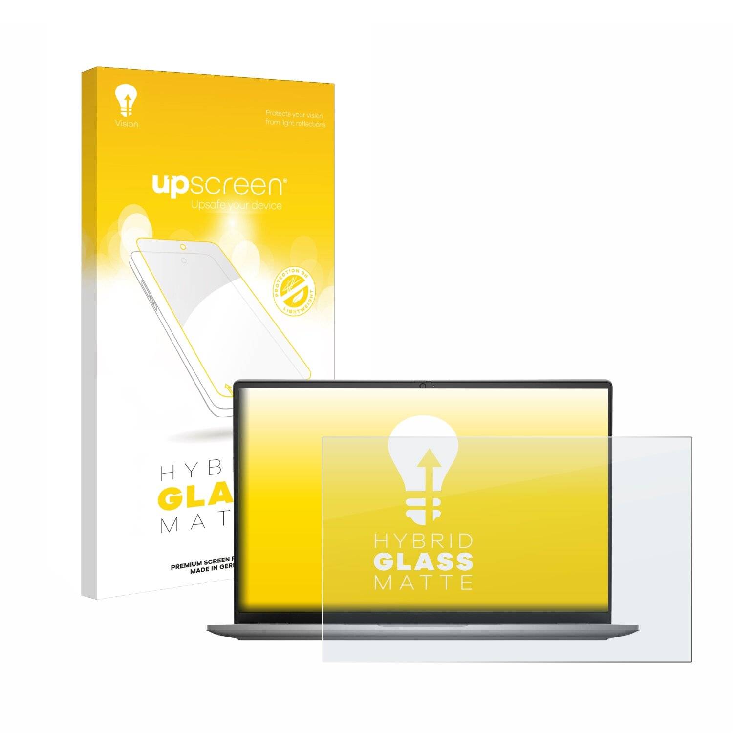 upscreen Hybrid Glas Matt Panzer-Folie für Dell Latitude