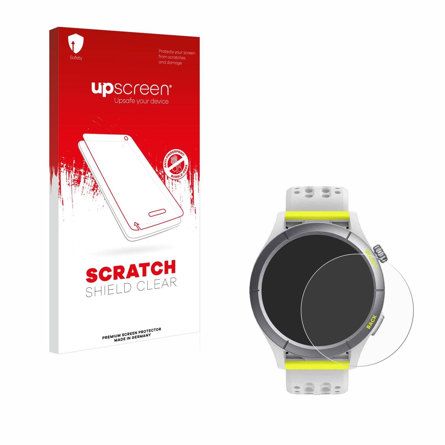 upscreen Scratch Shield Schutzfolie für Huami Amazfit