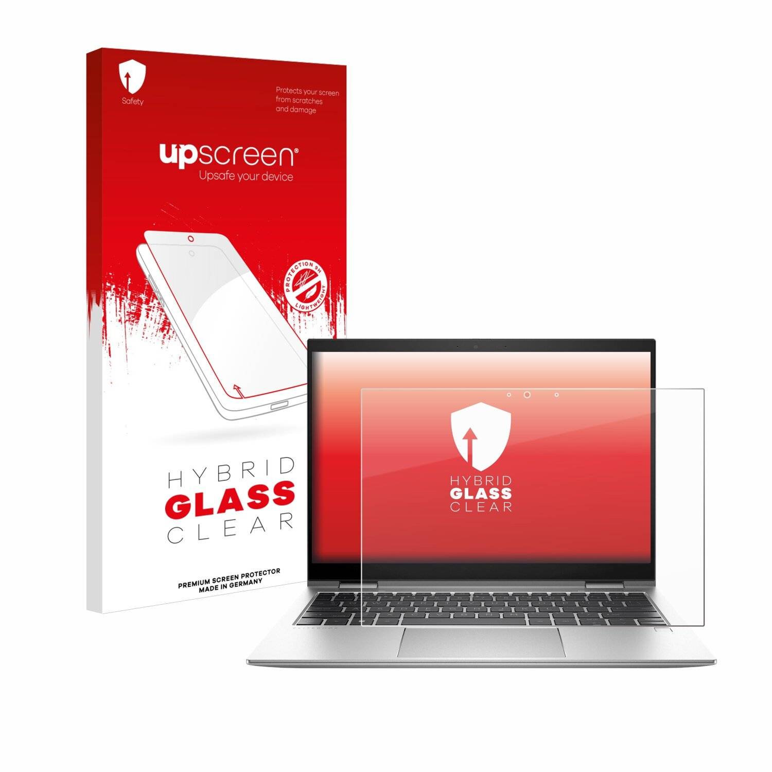 upscreen Hybrid Glas Panzer-Folie für HP EliteBook x360 830