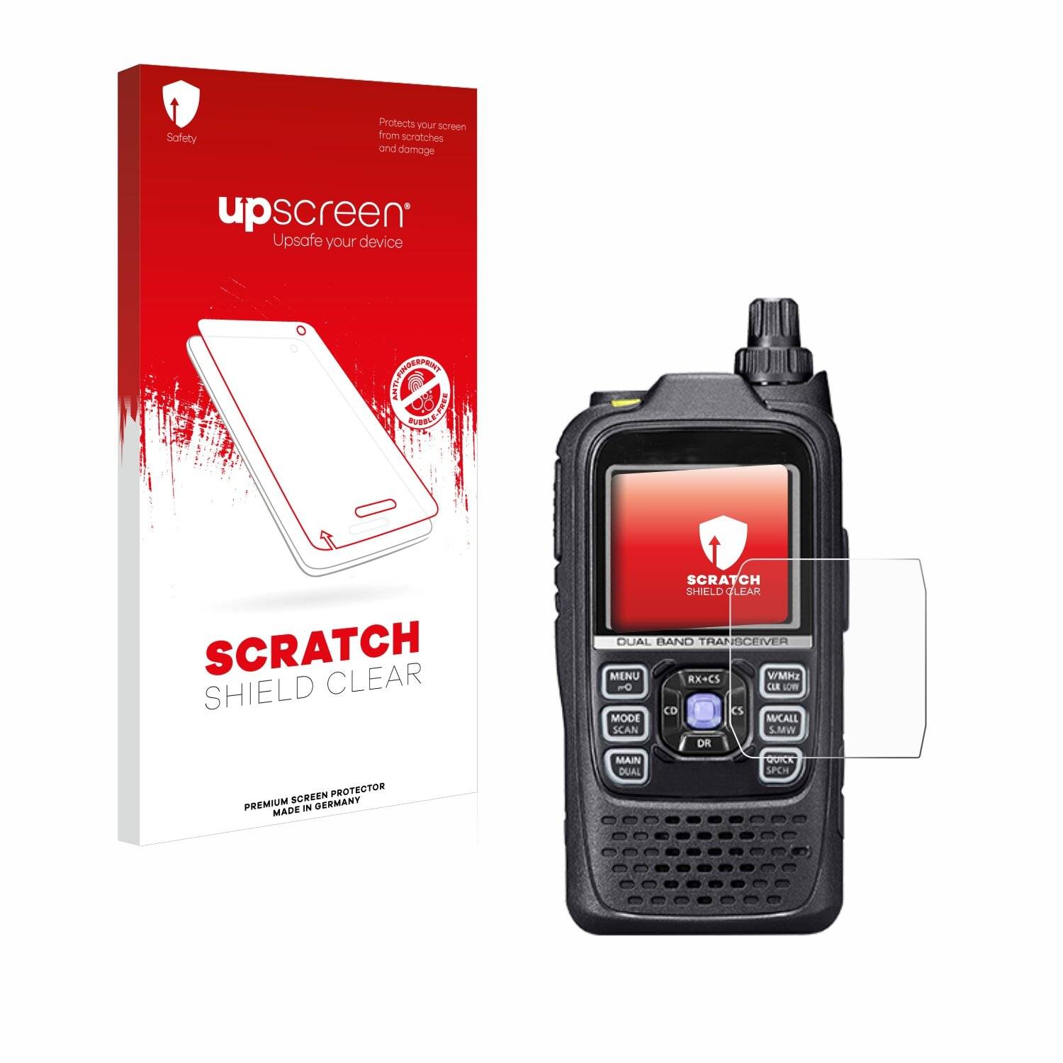 upscreen Scratch Shield Schutzfolie für Icom
