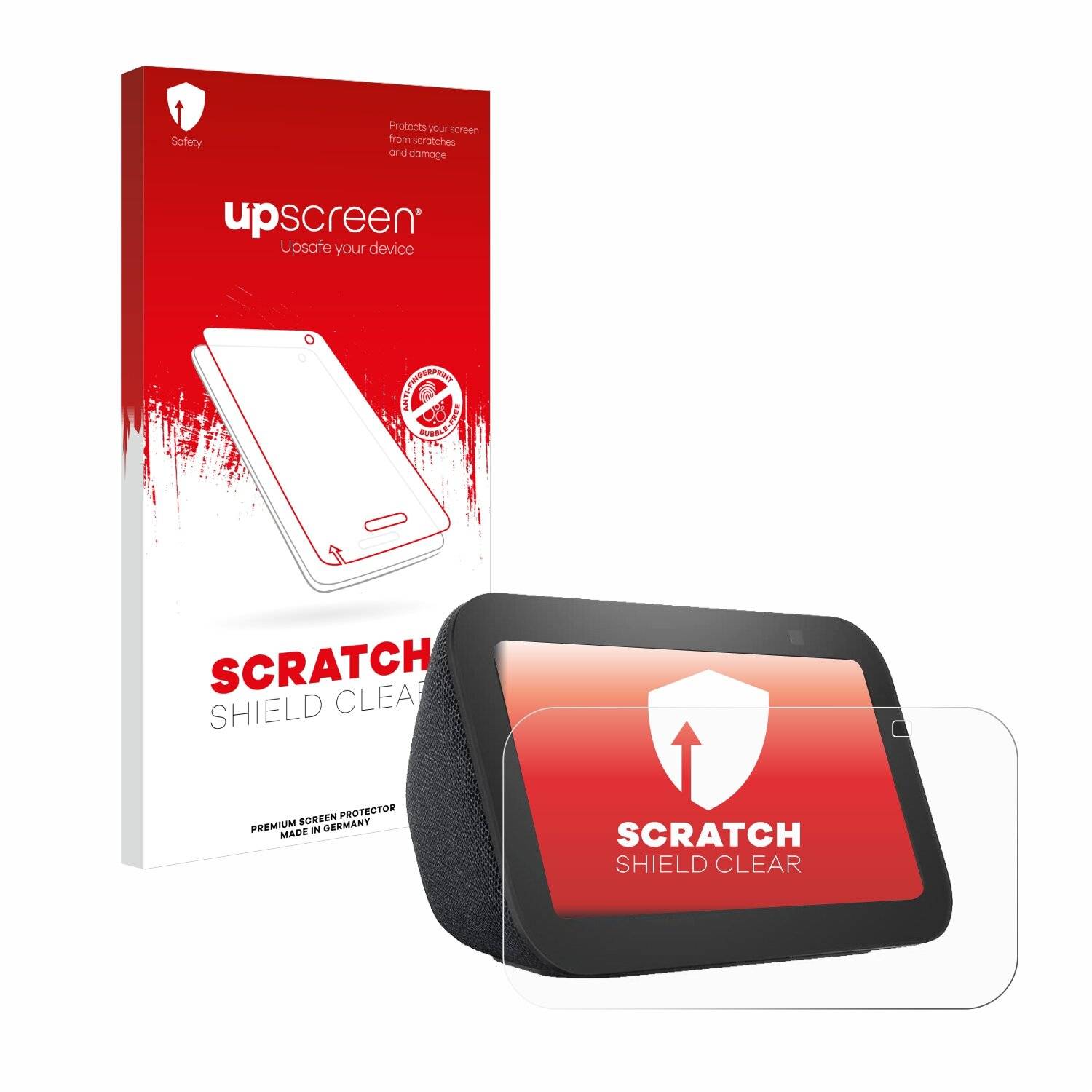 upscreen Scratch Shield Schutzfolie für Amazon Echo Show 5 (3.