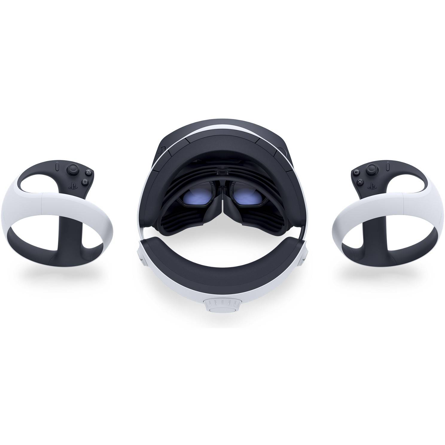 Sony PlayStation VR2 Dediziertes obenmontiertes Display Schwarz Weiß