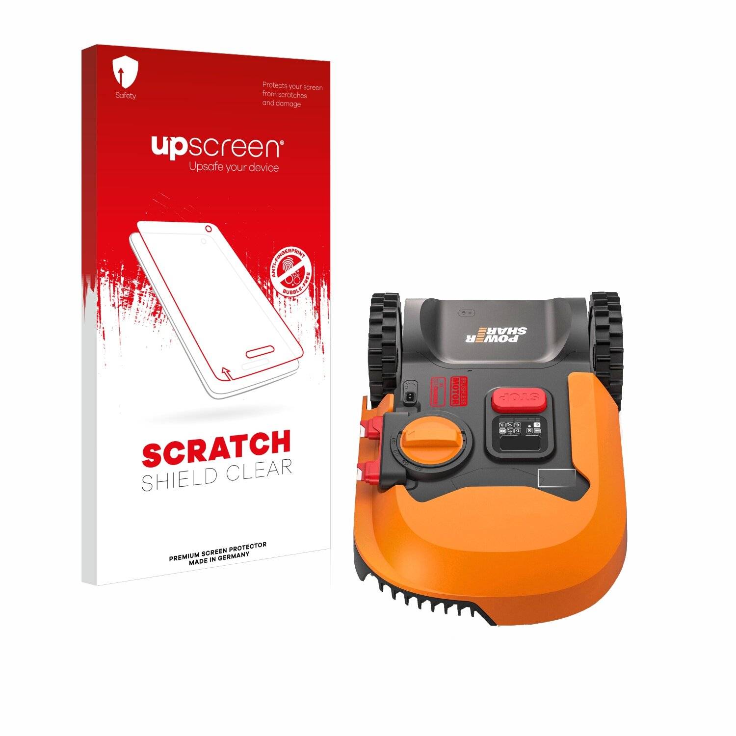 upscreen Scratch Shield Schutzfolie für Worx Landroid M700