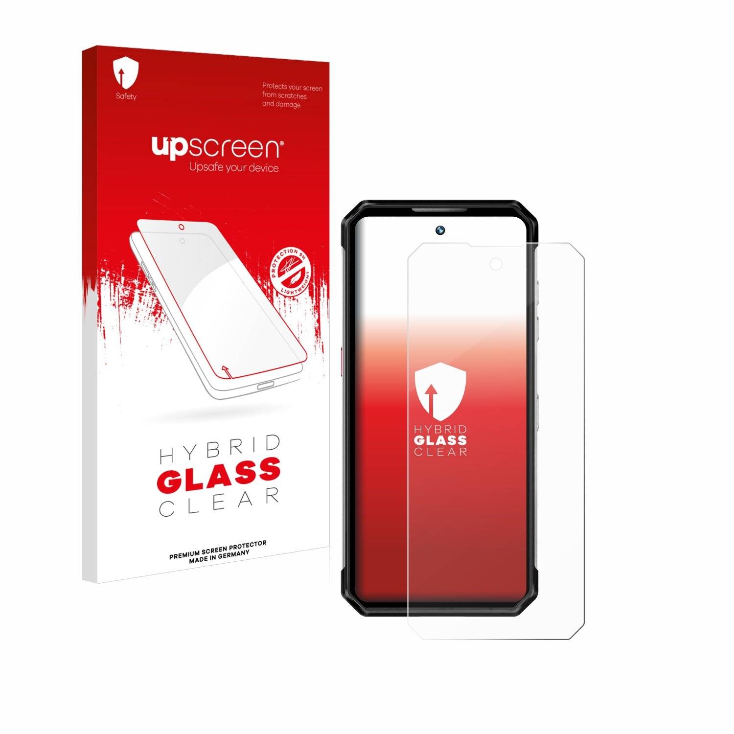 upscreen Hybrid Glas Panzer-Folie für Oukitel WP21