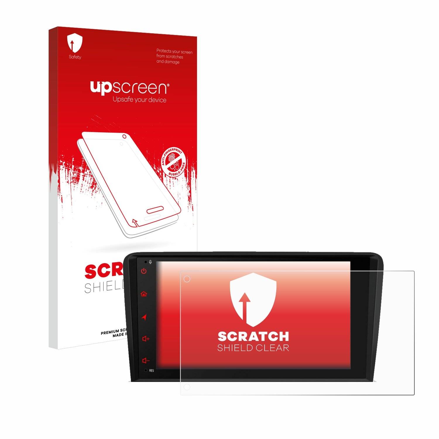 upscreen Scratch Shield Schutzfolie für Xtrons