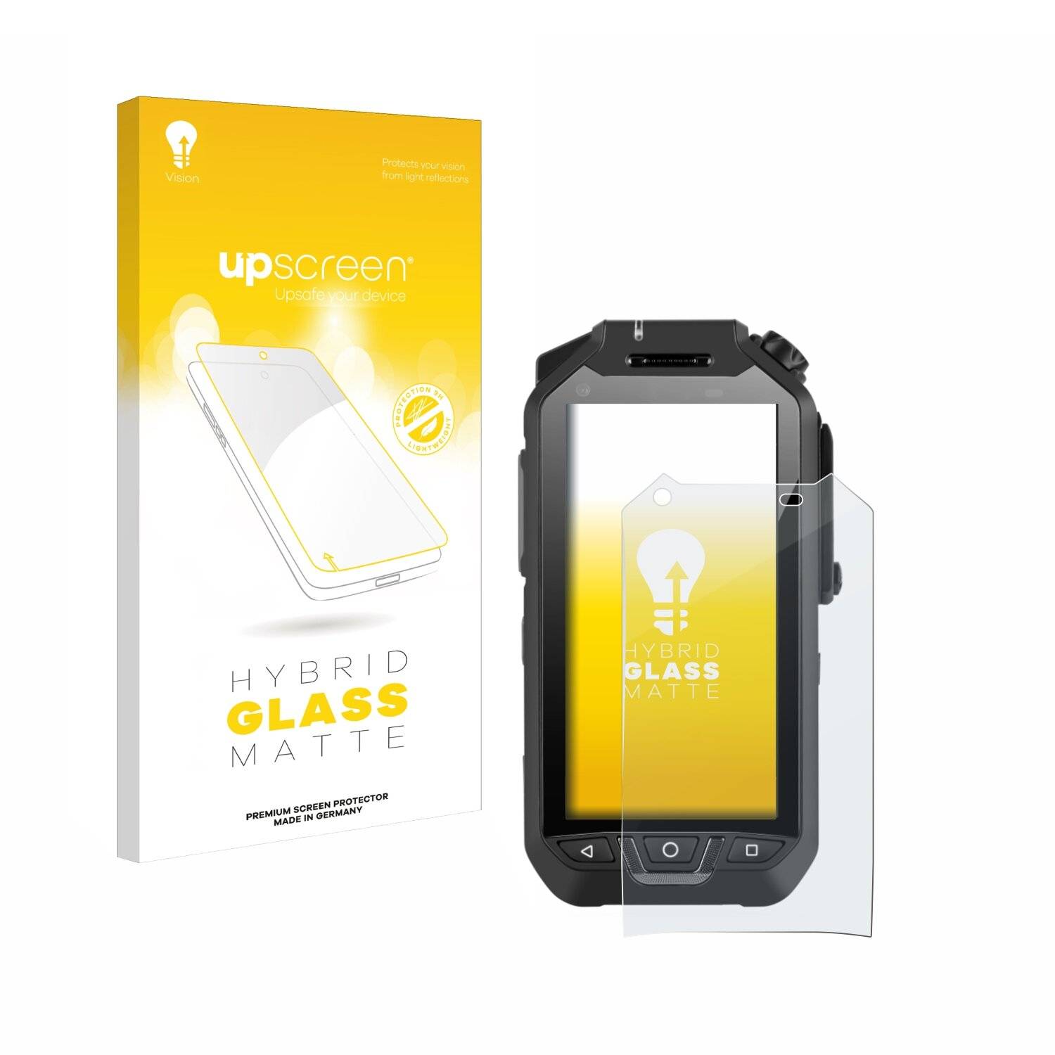 upscreen Hybrid Glas Matt Panzer-Folie für RugGear