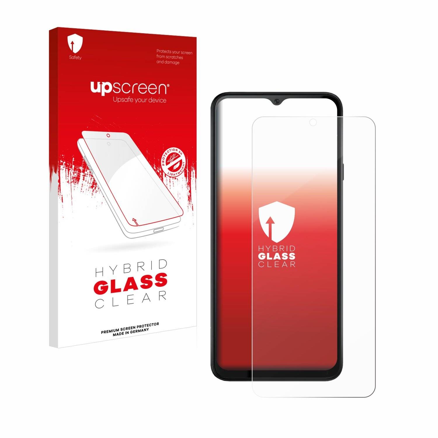 upscreen Hybrid Glas Panzer-Folie für Cubot Note