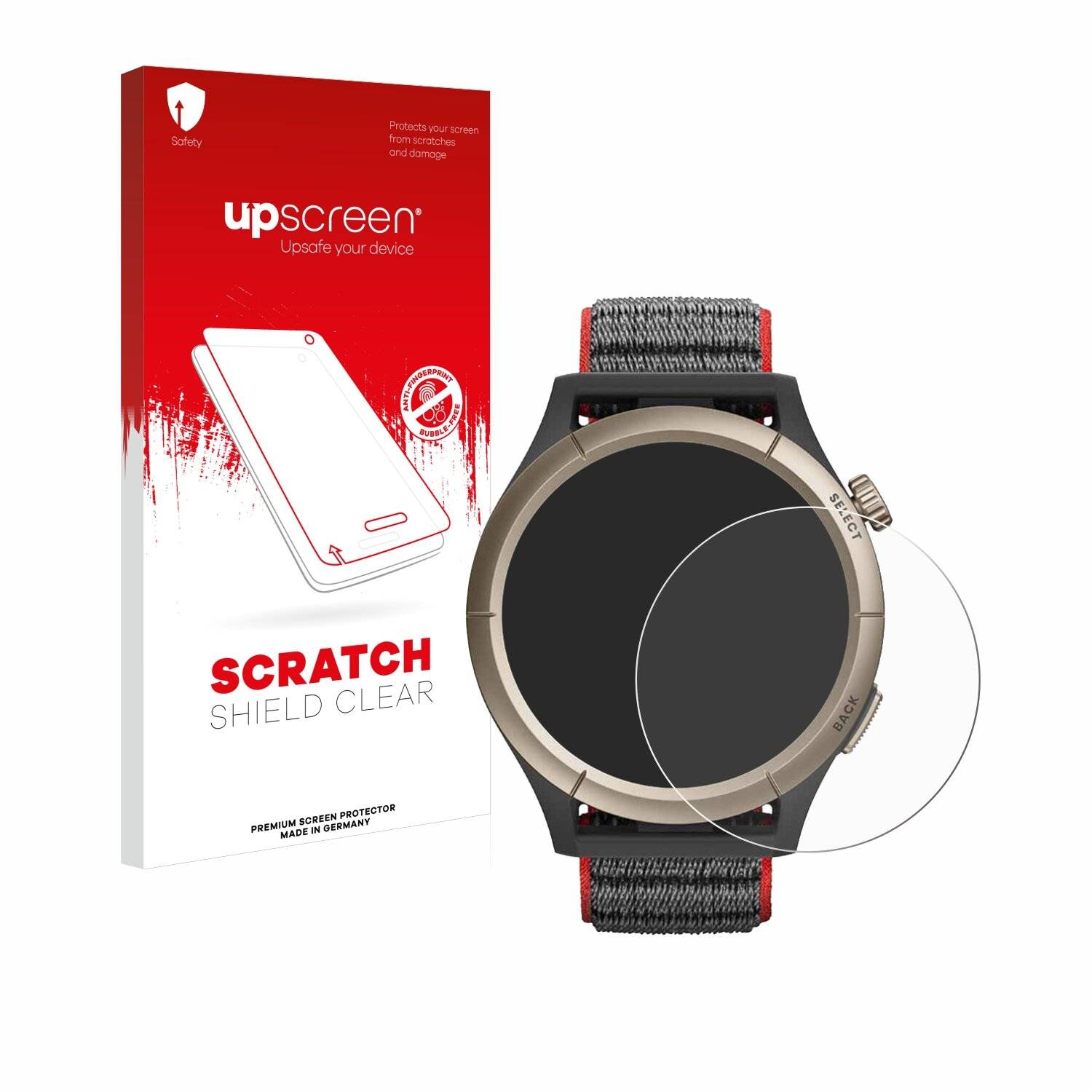 upscreen Scratch Shield Schutzfolie für Huami Amazfit Cheetah