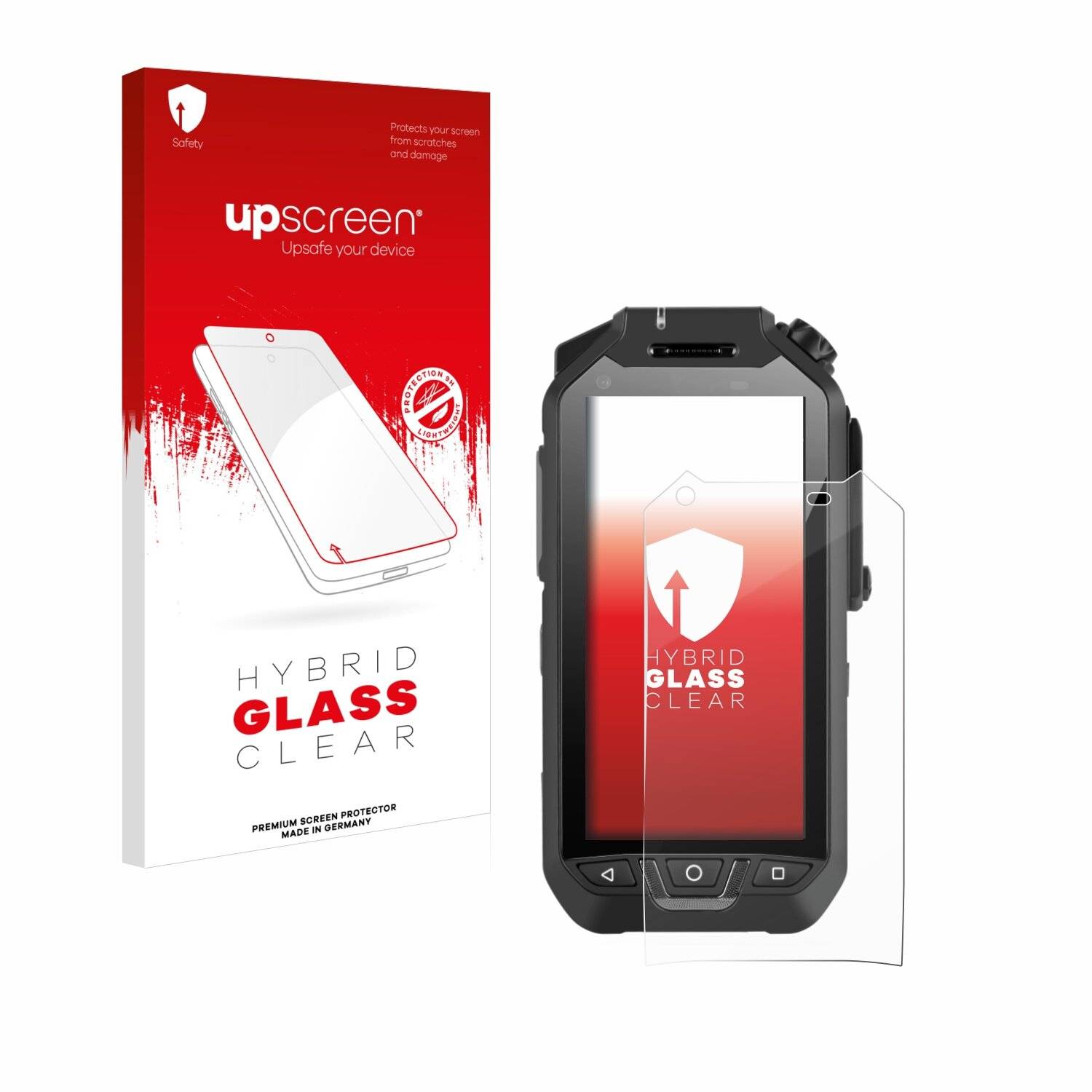 upscreen Hybrid Glas Panzer-Folie für RugGear