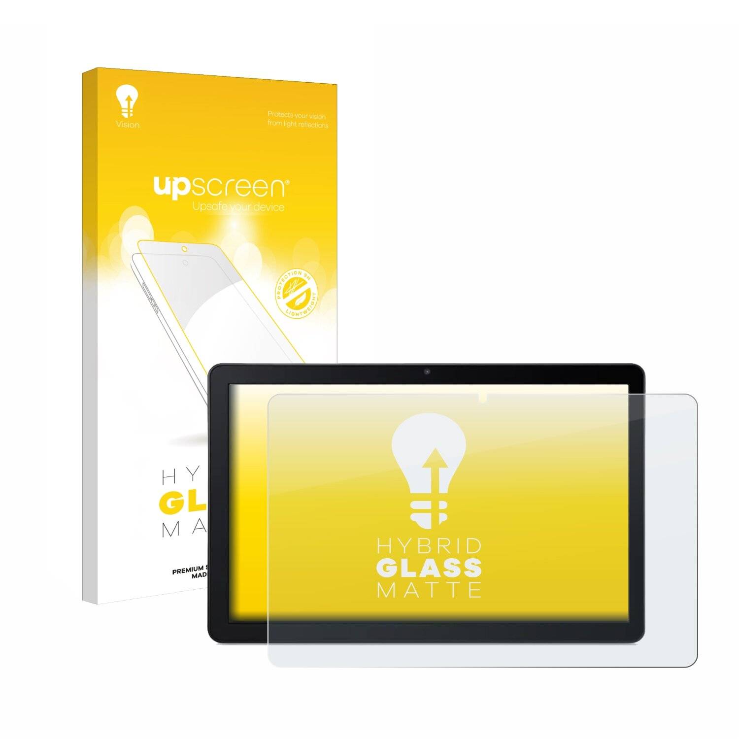 upscreen Hybrid Glas Matt Panzer-Folie für Acer Iconia Tab