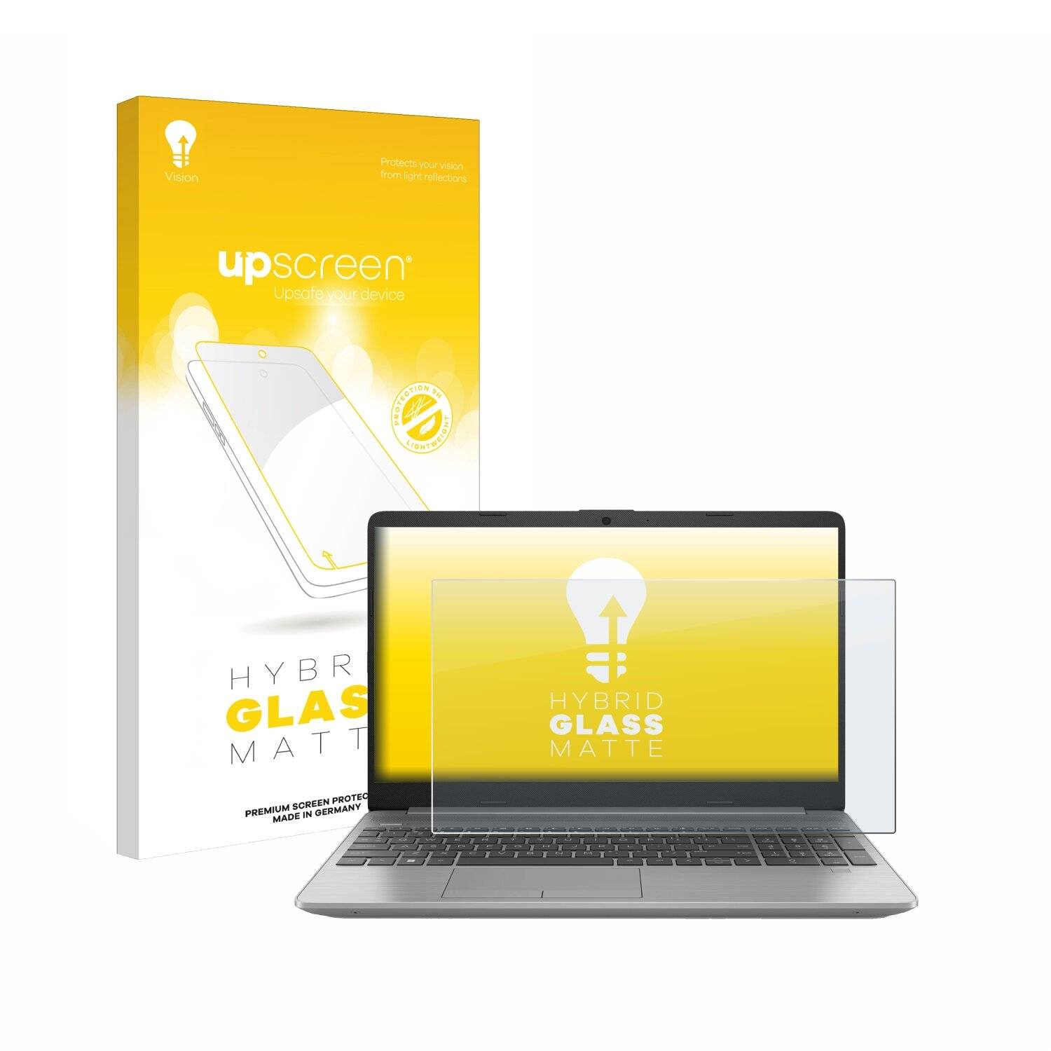 upscreen Hybrid Glas Matt Panzer-Folie für HP 250