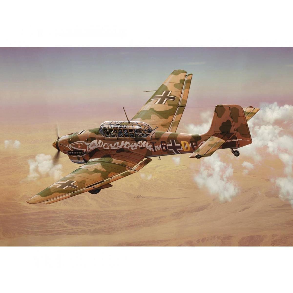 510001292 - Modellbausatz, 1:72 JU-87 B2 STUKA