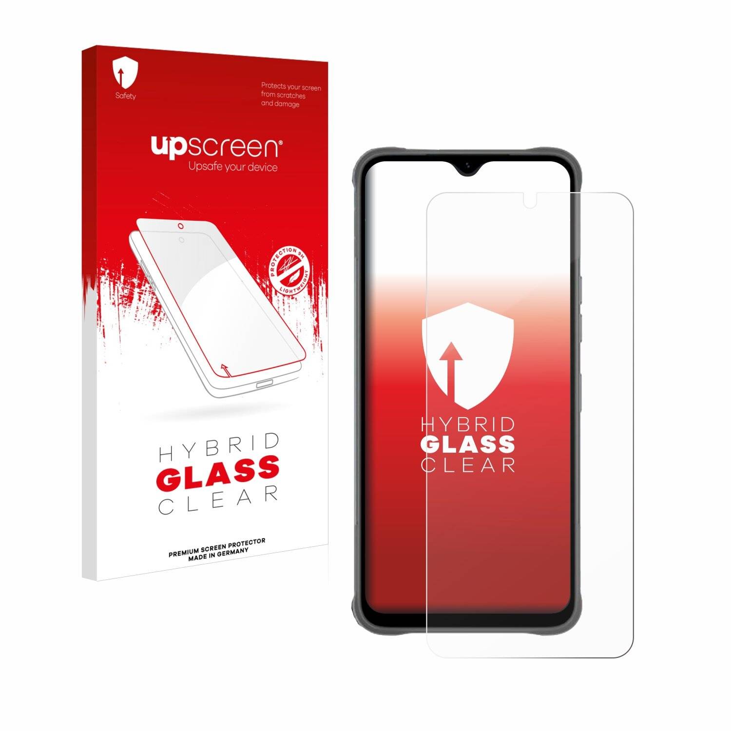 upscreen Hybrid Glas Panzer-Folie für Umidigi G5