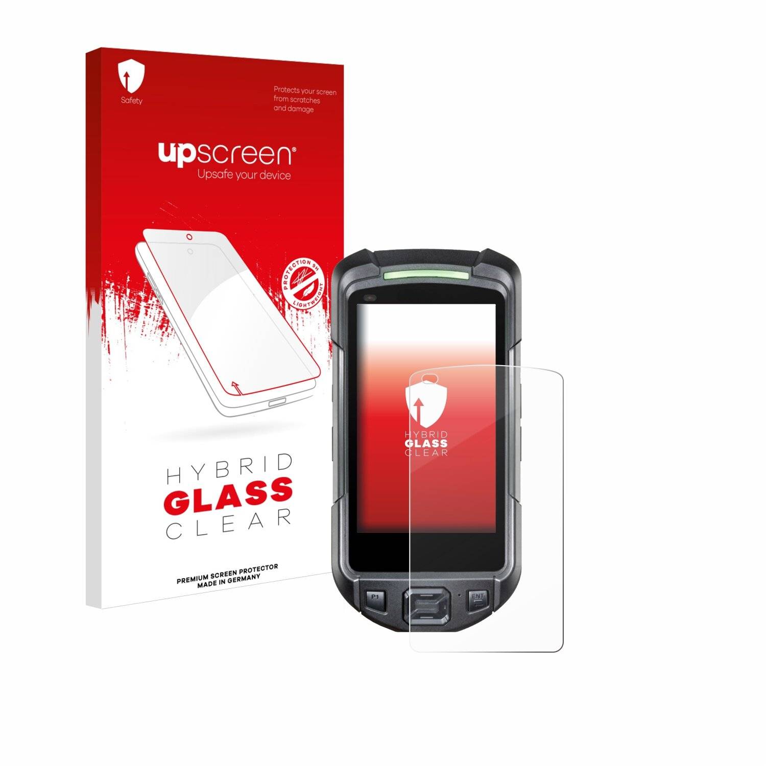 upscreen Hybrid Glas Panzer-Folie für Keyence