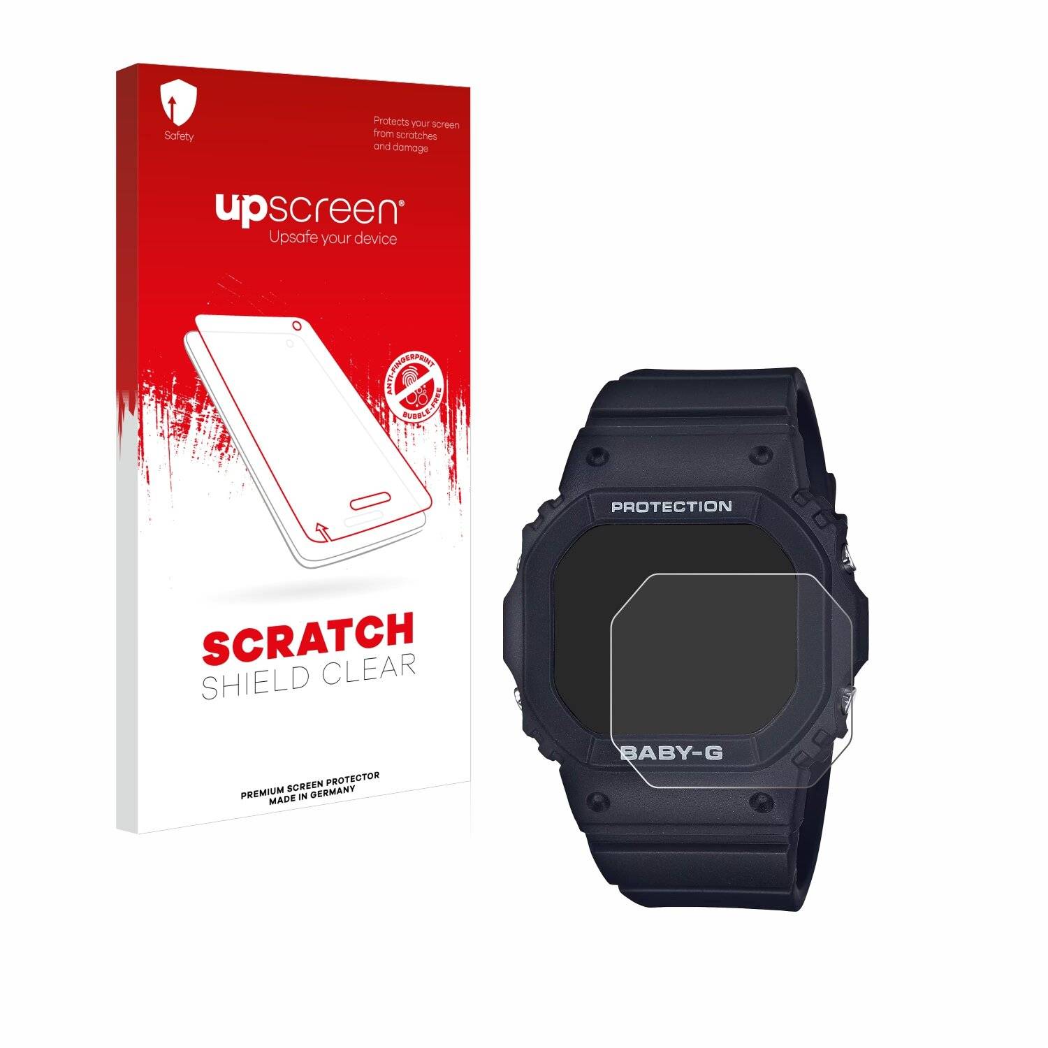 upscreen Scratch Shield Schutzfolie für Casio Baby-G