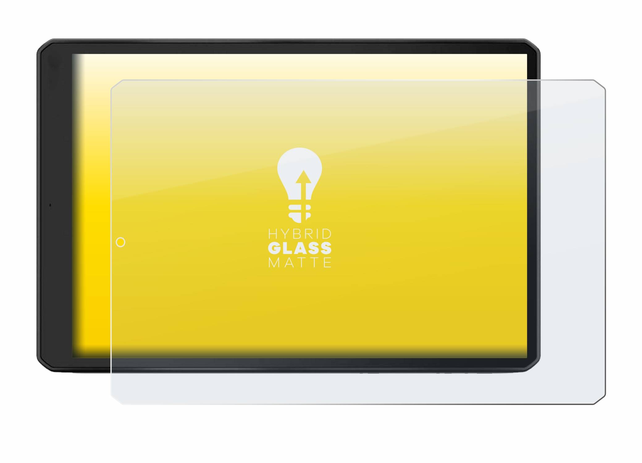 upscreen Hybrid Glas Matt Panzer-Folie für Garmin Camper 1095