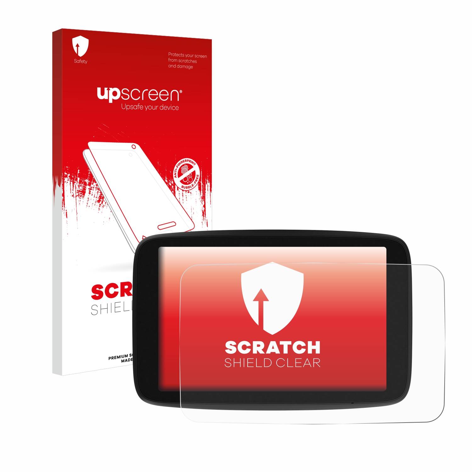 upscreen Scratch Shield Schutzfolie für TomTom Go Navigator 6 PKW-Navigationsgerät