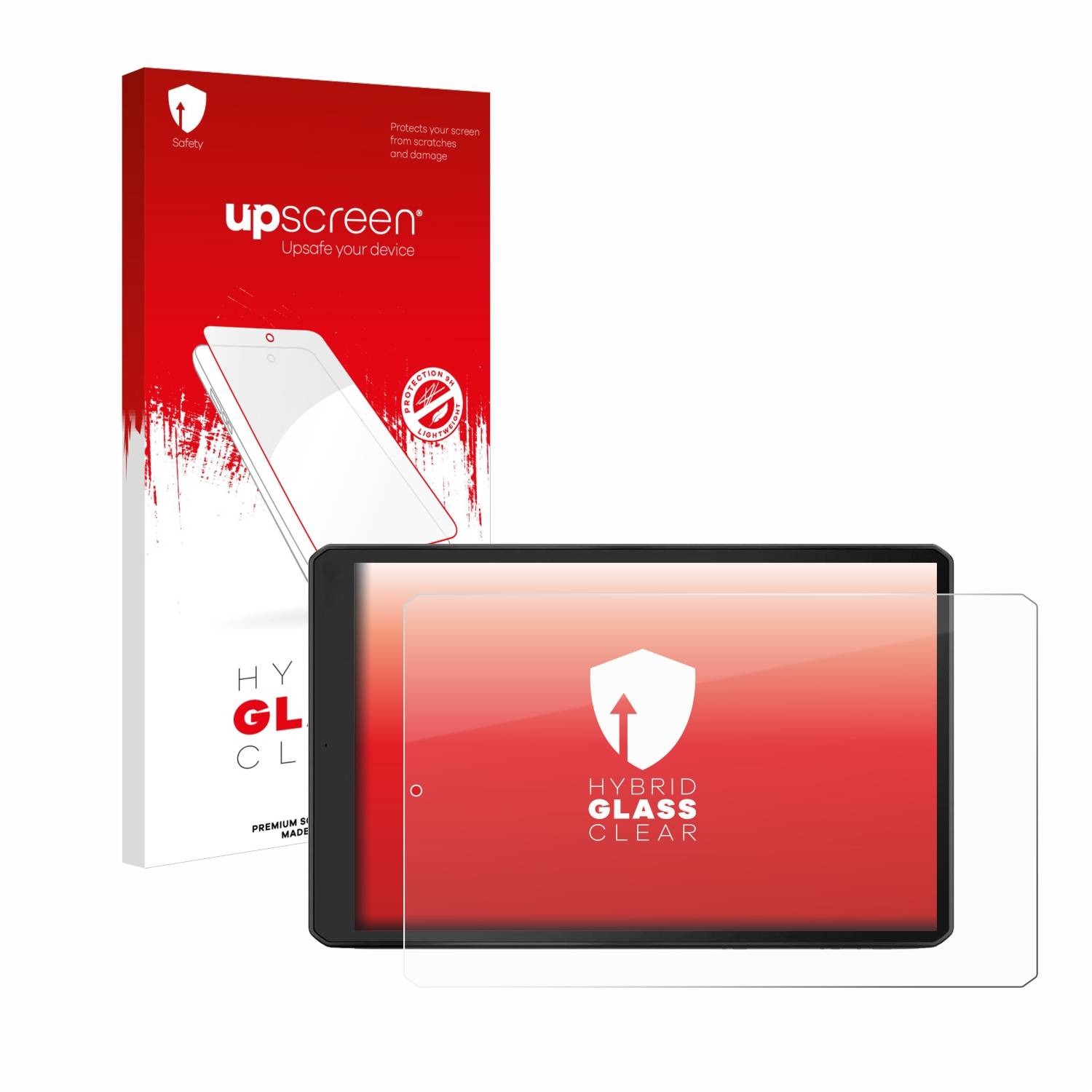 upscreen Hybrid Glas Panzer-Folie für Garmin Camper 1095