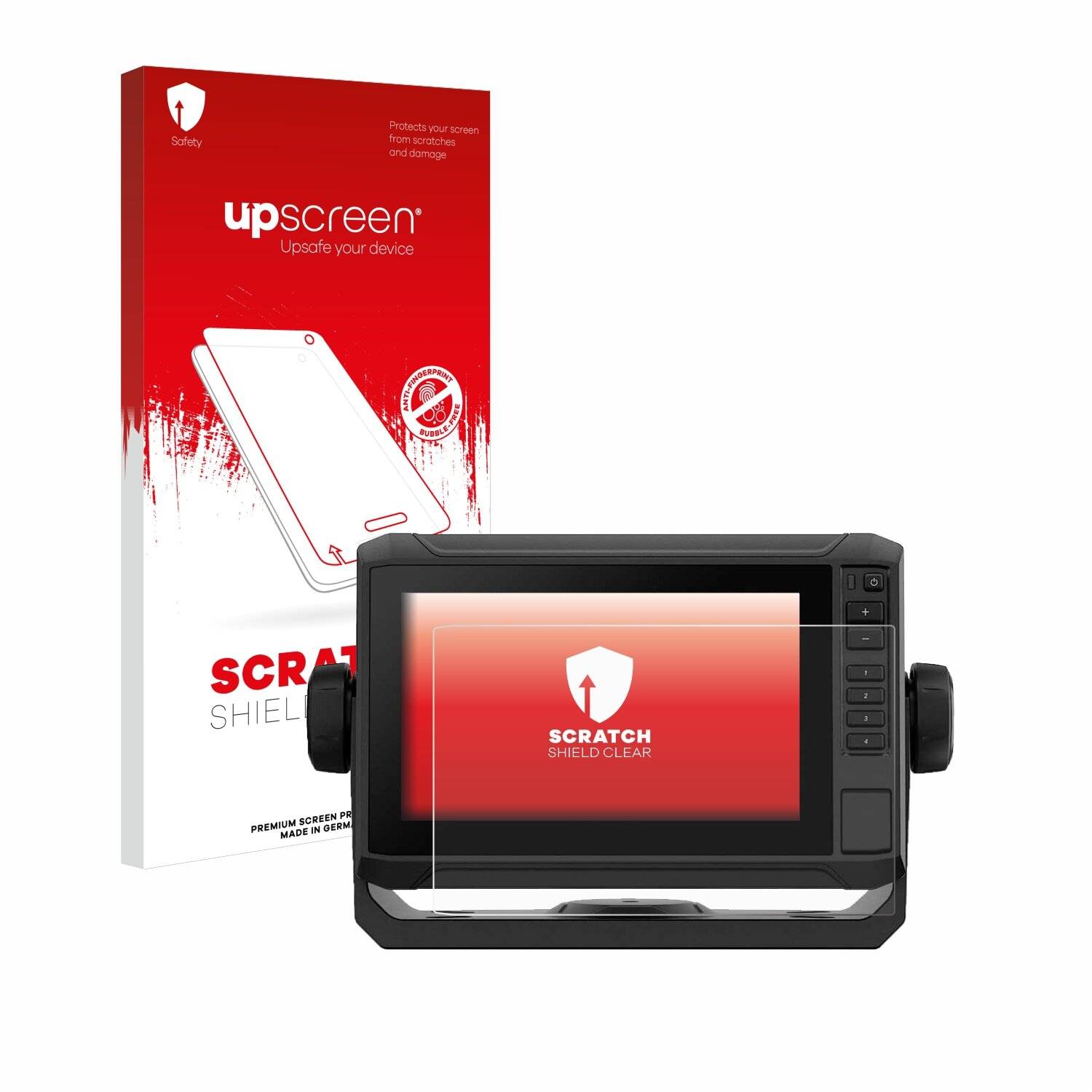upscreen Scratch Shield Schutzfolie für Garmin ECHOMAP UHD2 7