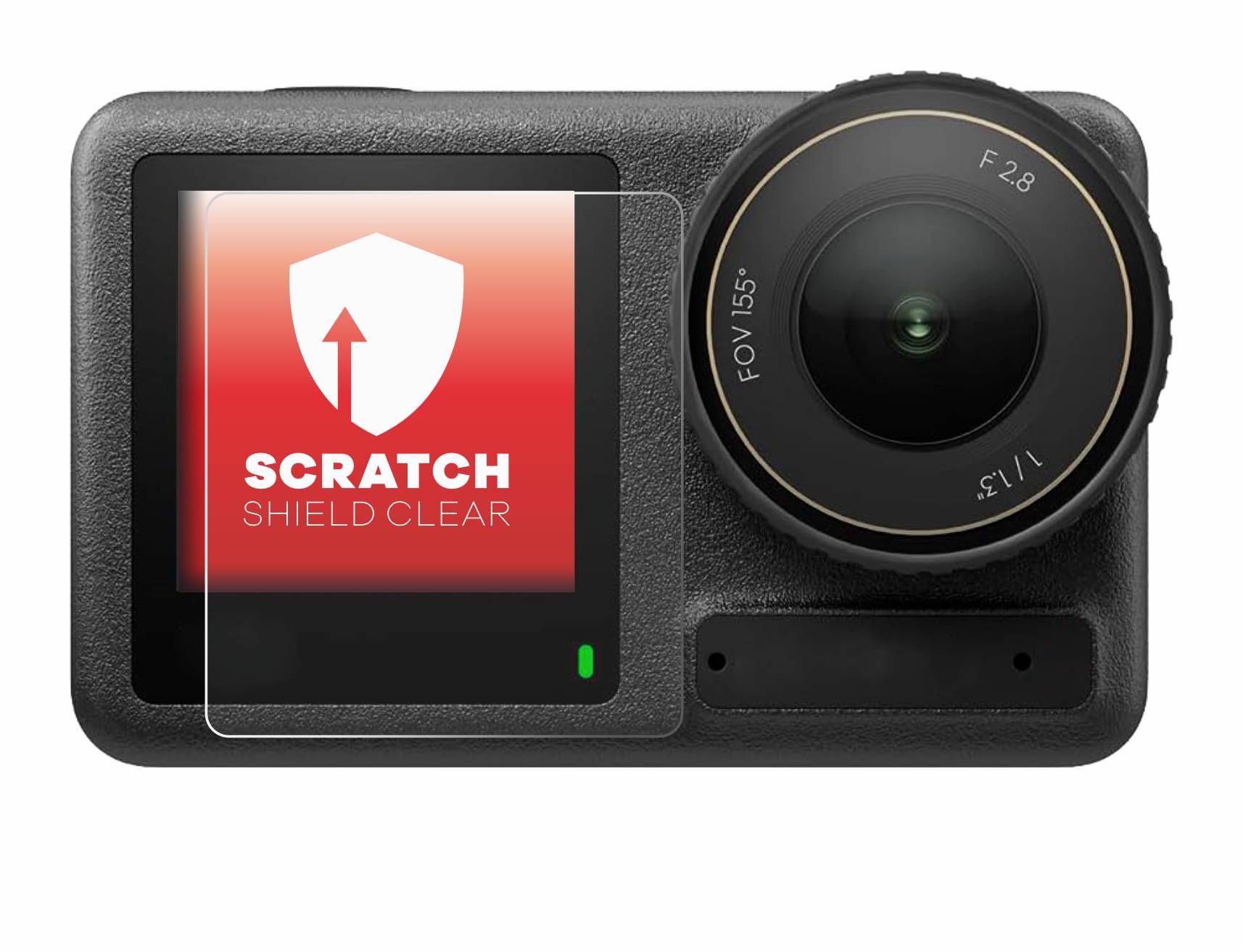 upscreen Scratch Shield Schutzfolie für DJI Osmo Action 4 (Vorderes Display)