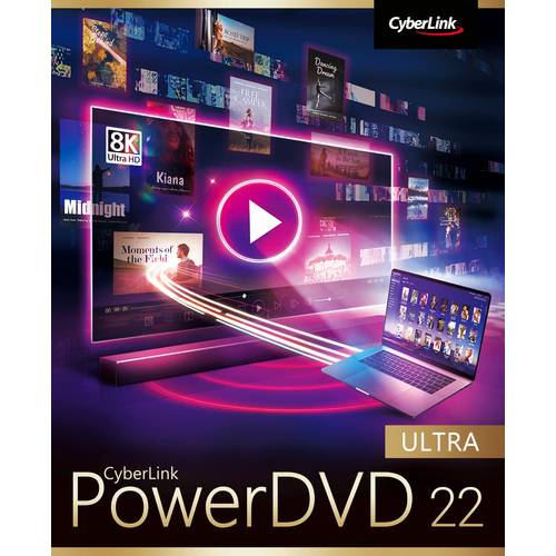 PowerDVD 22 Ultra Software - Blu-ray