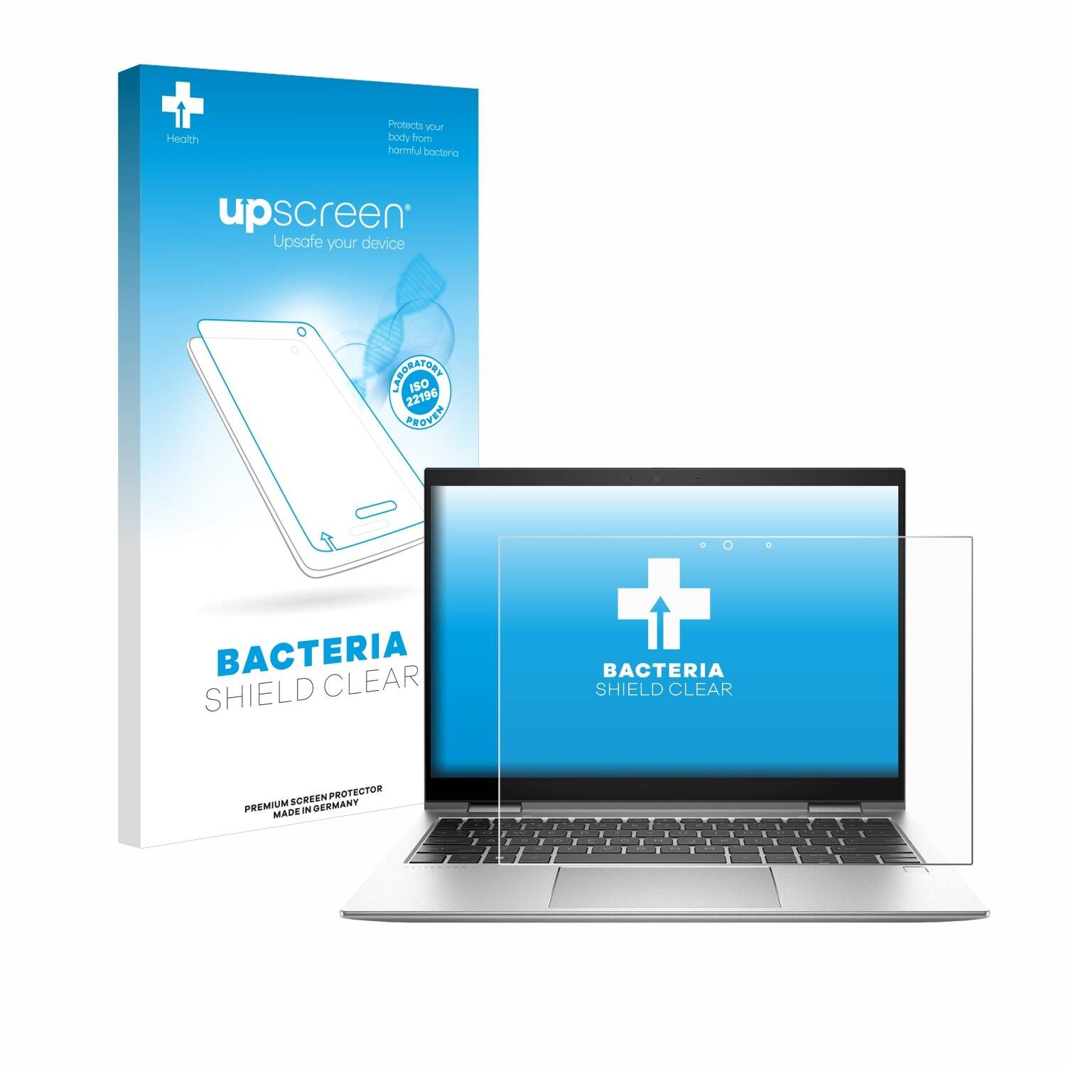 upscreen Bacteria Shield Schutzfolie für HP EliteBook x360 830 G10 -