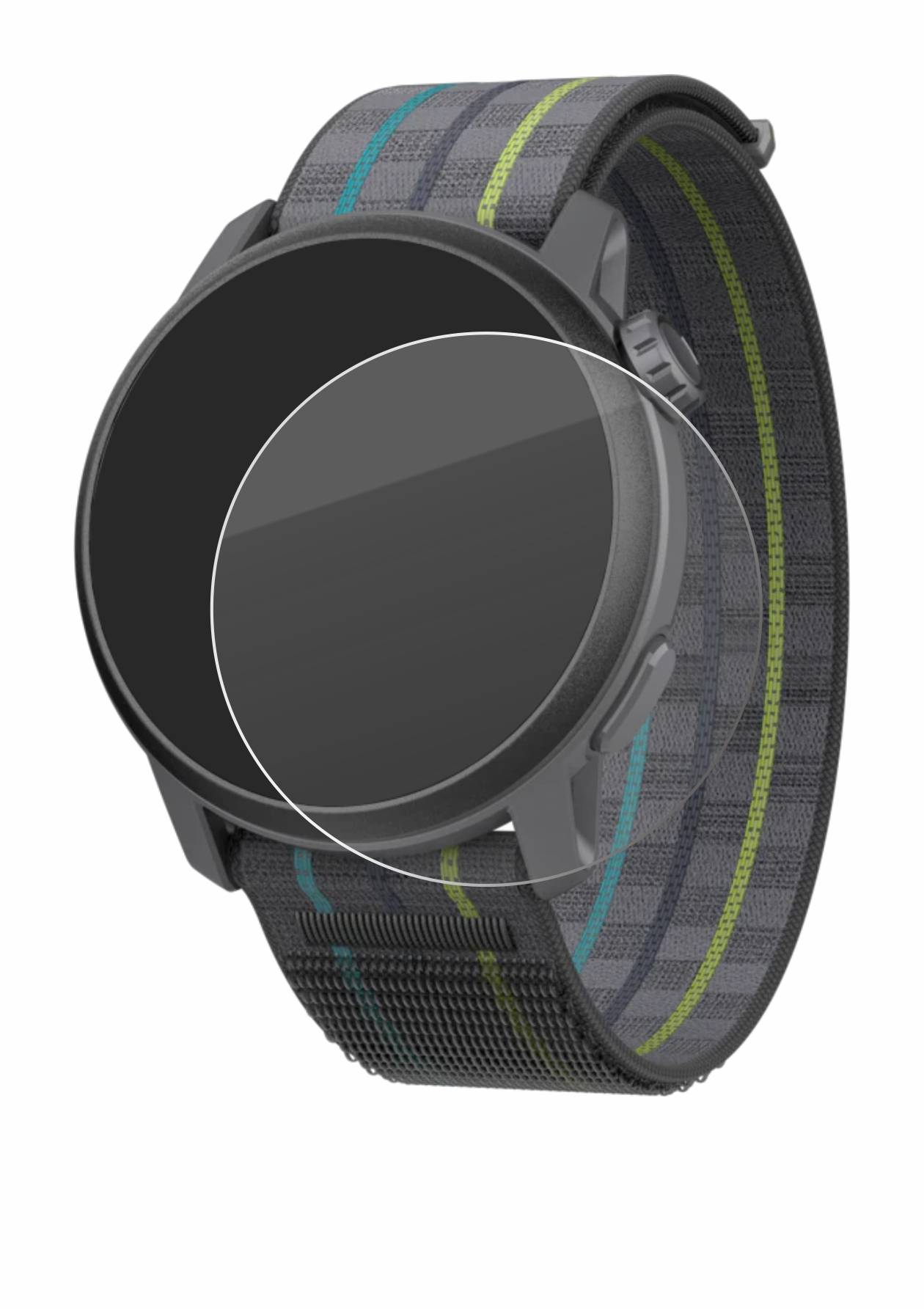 upscreen Hybrid Glas Panzer-Folie für Coros Pace 3
