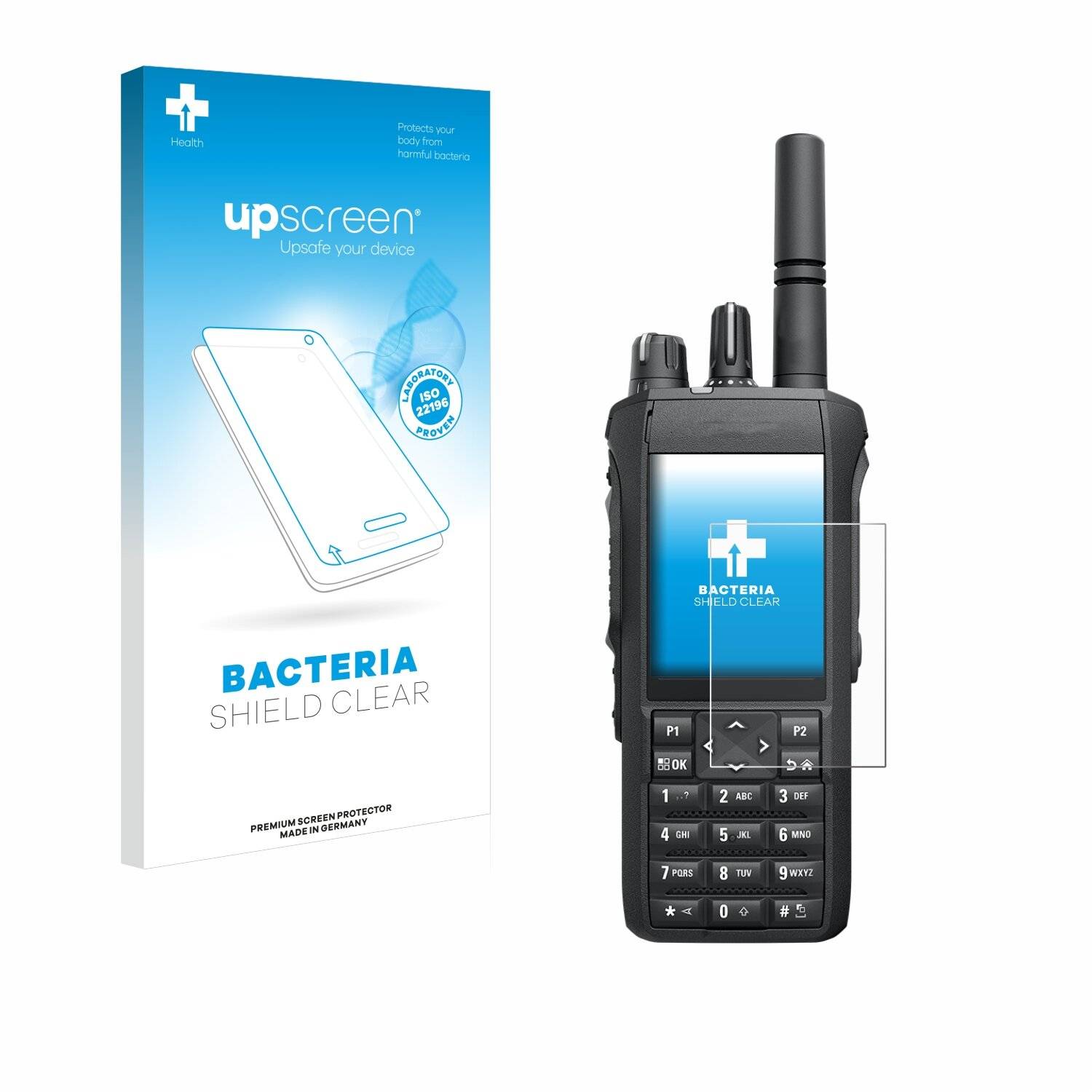 upscreen Bacteria Shield Schutzfolie für Motorola Mototrbo R7 -
