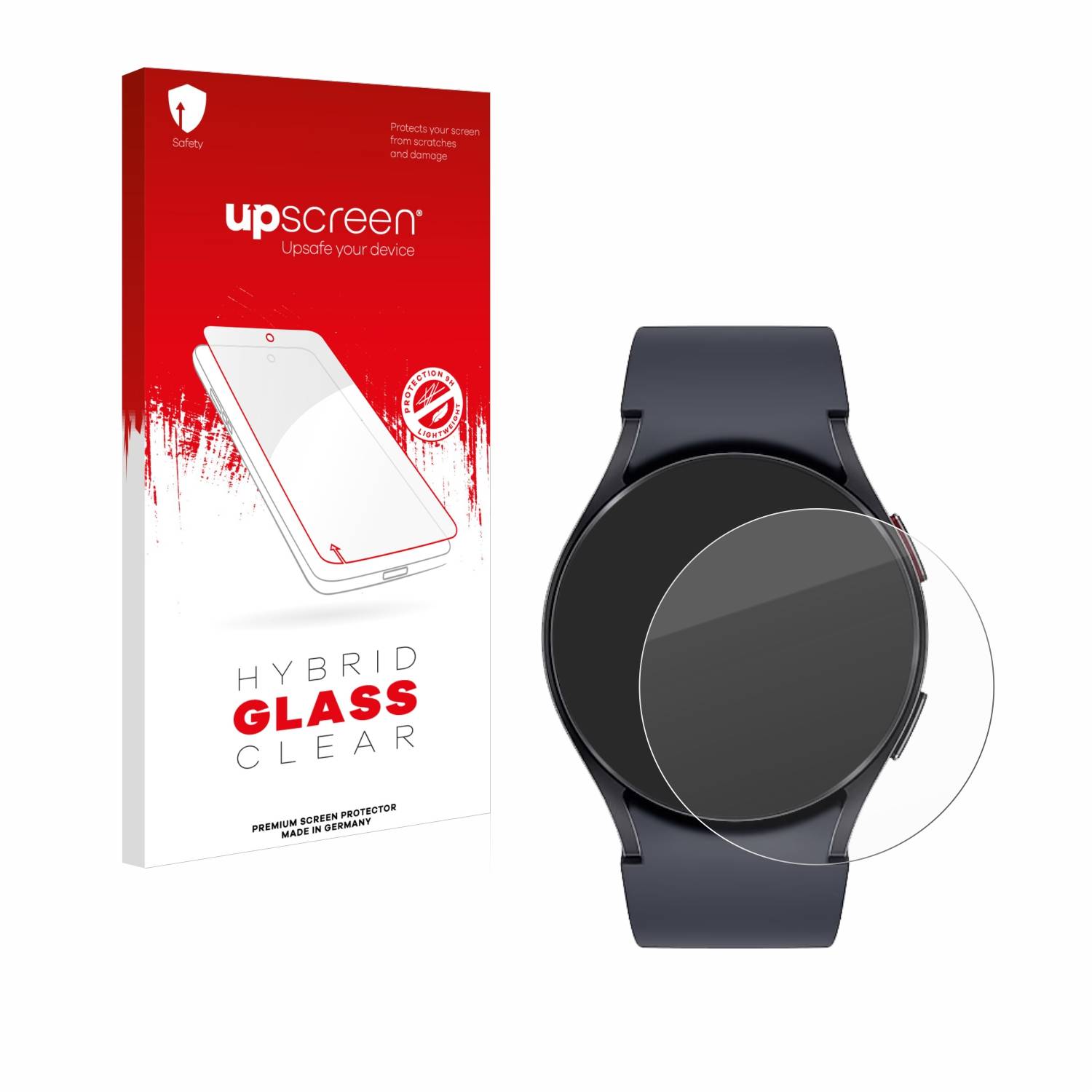 upscreen Hybrid Glas Panzer-Folie für Samsung Galaxy Watch 6 (40 mm)