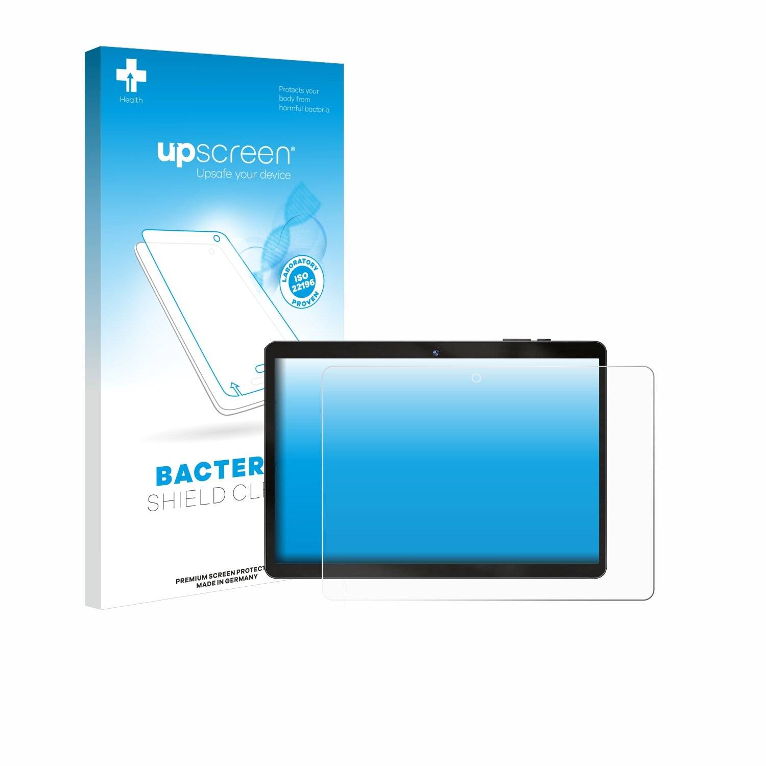 upscreen Bacteria Shield Schutzfolie für SGIN E10P 10.1 -
