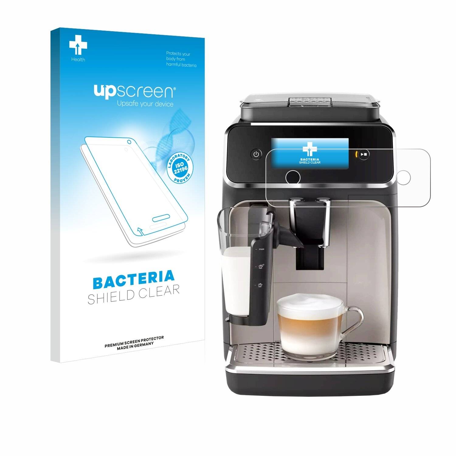 upscreen Bacteria Shield Schutzfolie für Philips Series 2200 -