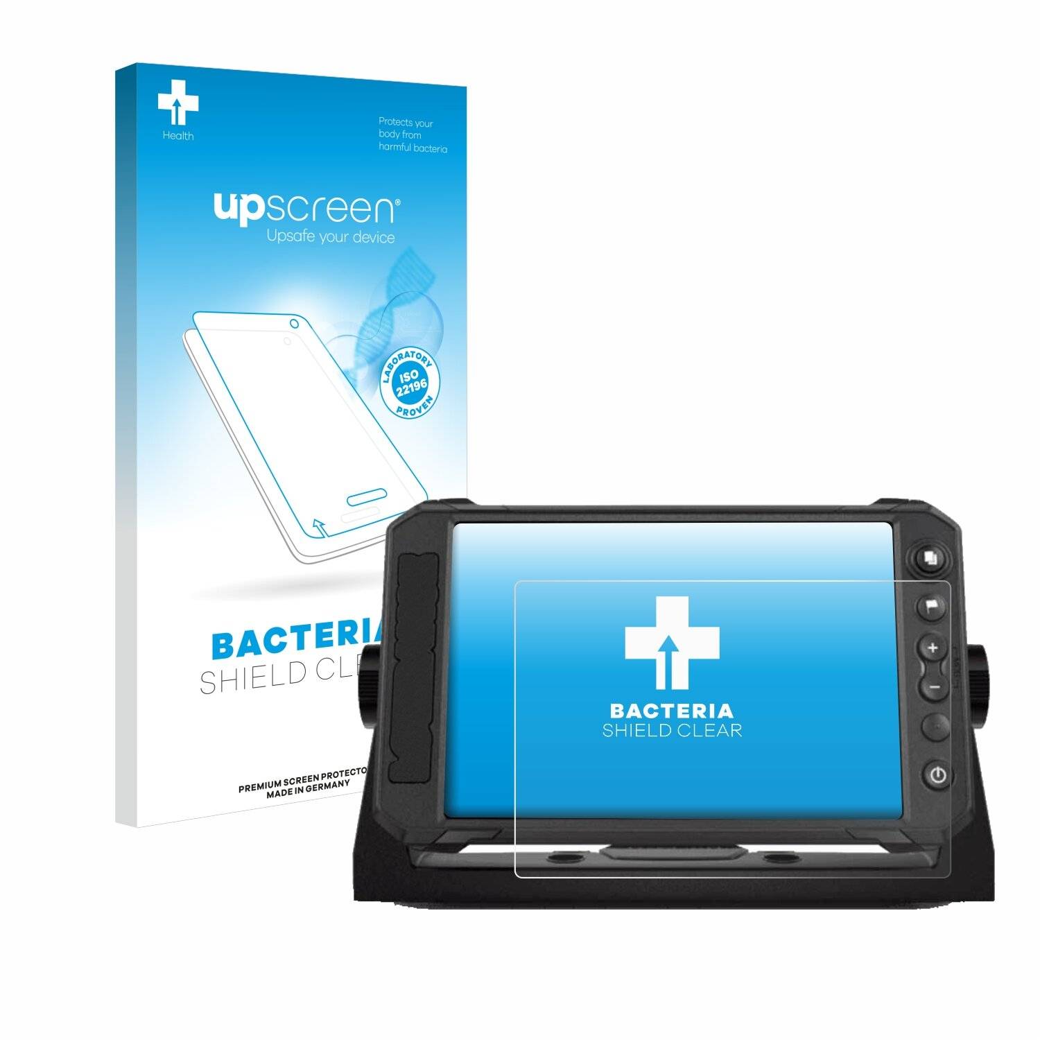 upscreen Bacteria Shield Schutzfolie für Lowrance Elite FS 7 -