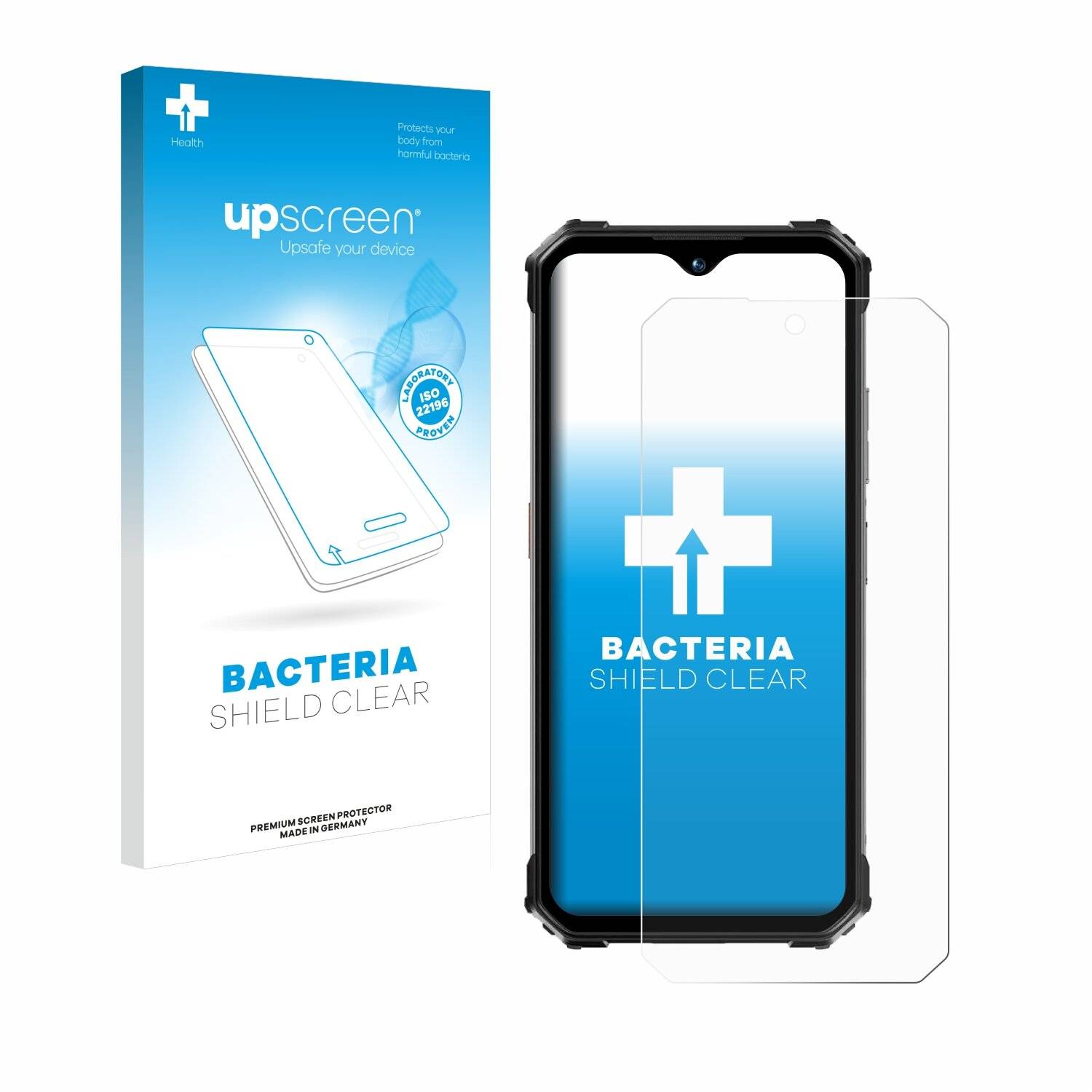 upscreen Bacteria Shield Schutzfolie für Oukitel WP26 -