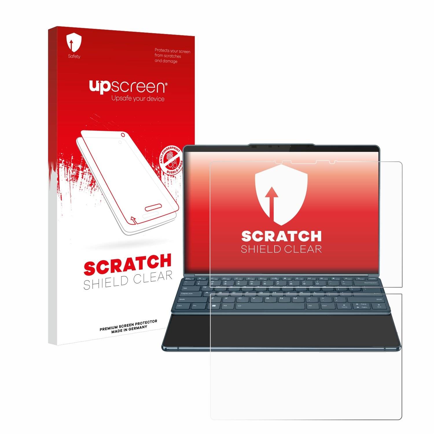 upscreen Scratch Shield Schutzfolie für Lenovo Yoga Book 9i Gen