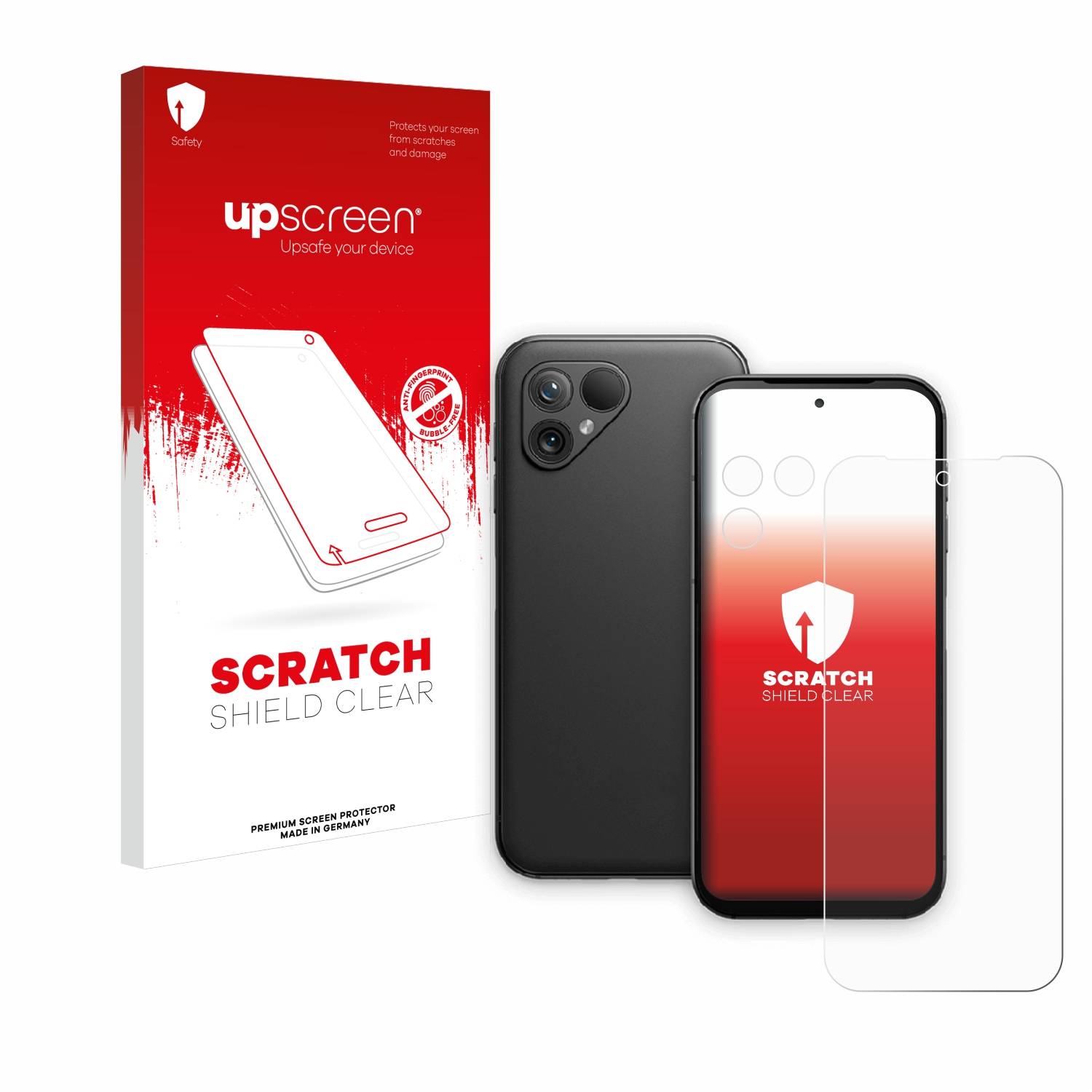 upscreen Scratch Shield Schutzfolie für Fairphone 5 (Display+Kamera)