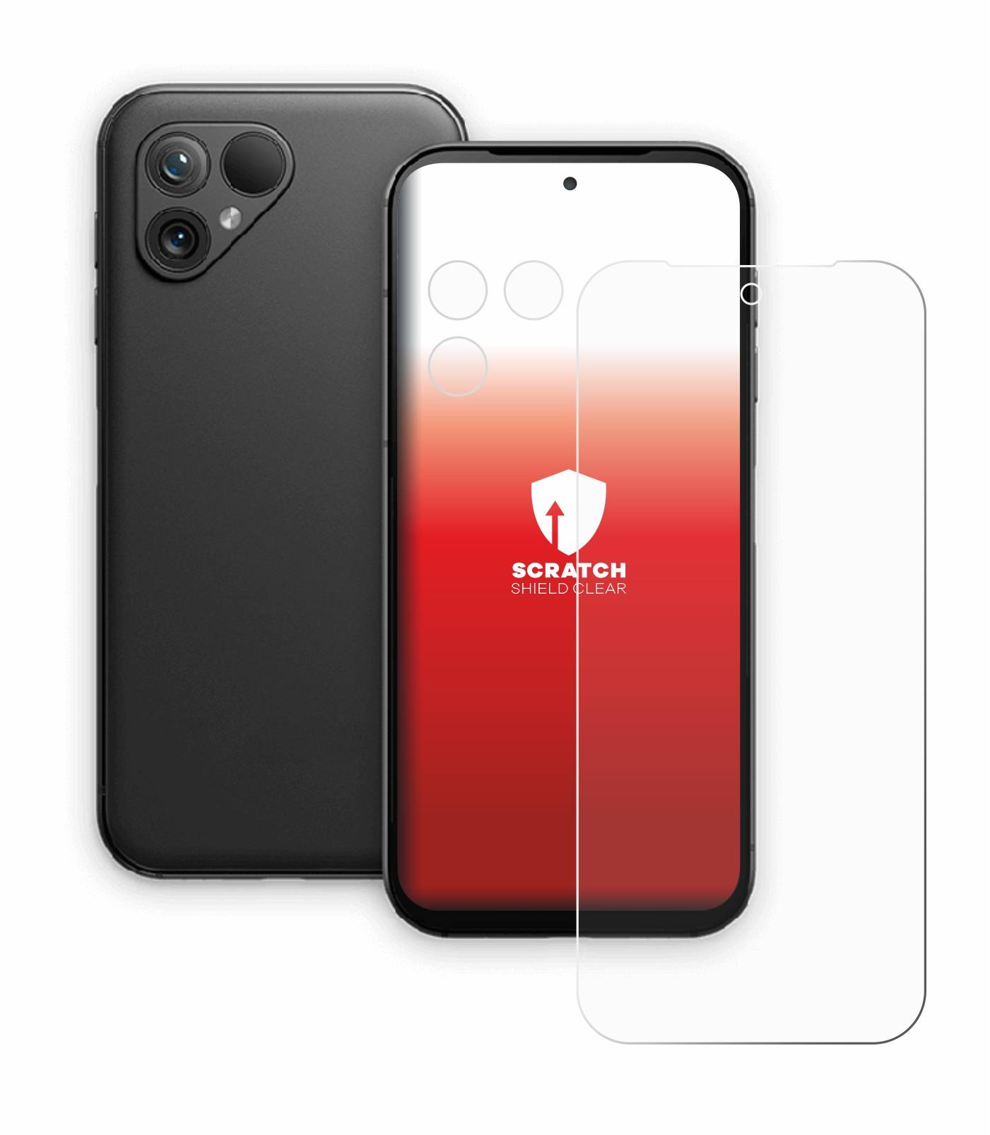upscreen Scratch Shield Schutzfolie für Fairphone 5 (Display+Kamera)
