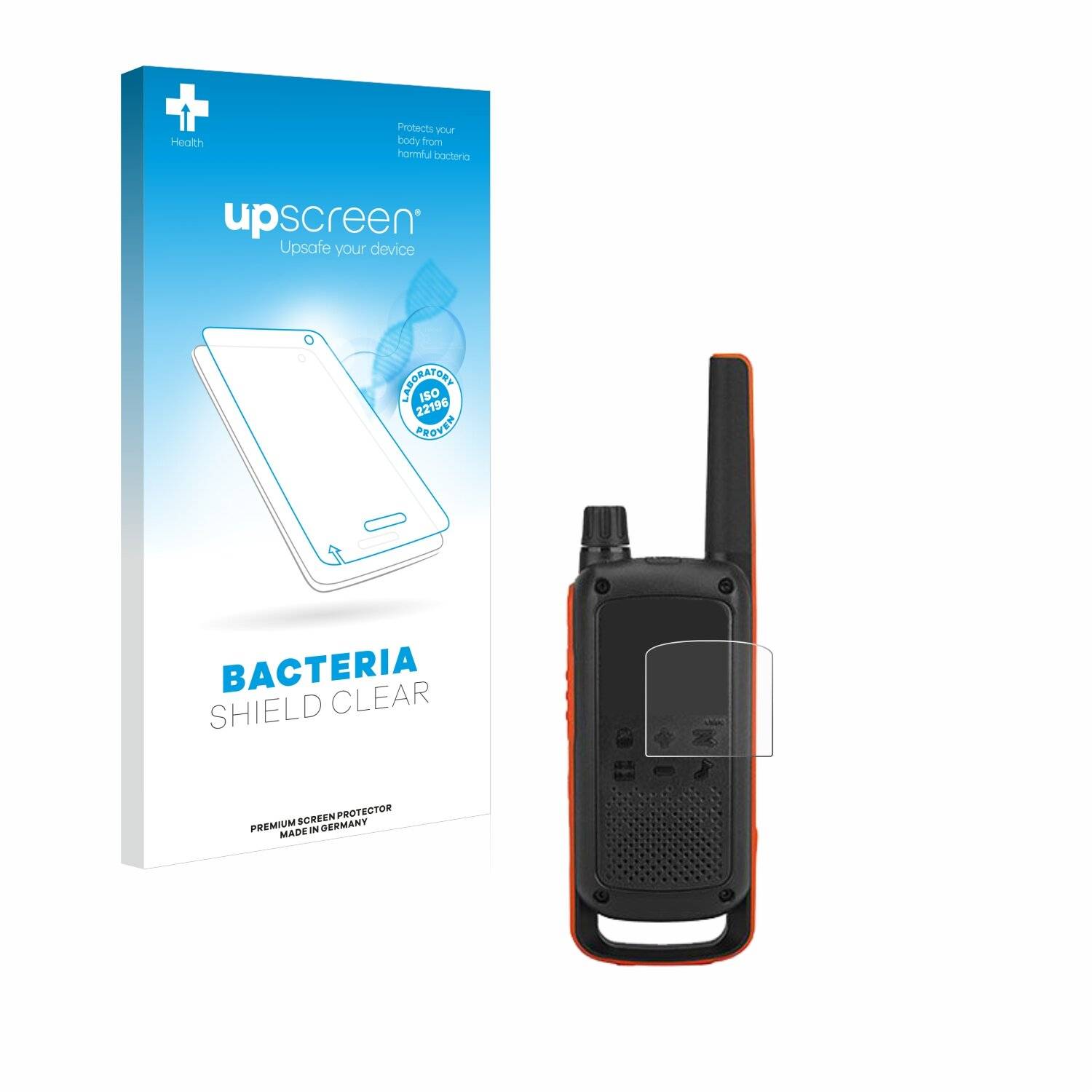 upscreen Bacteria Shield Schutzfolie für Motorola Talkabout T82 -