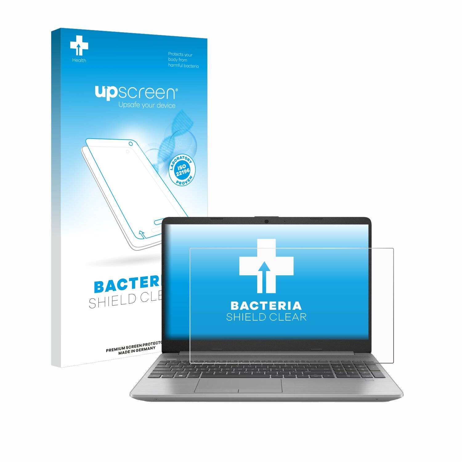 upscreen Bacteria Shield Schutzfolie für HP 250 G9 -
