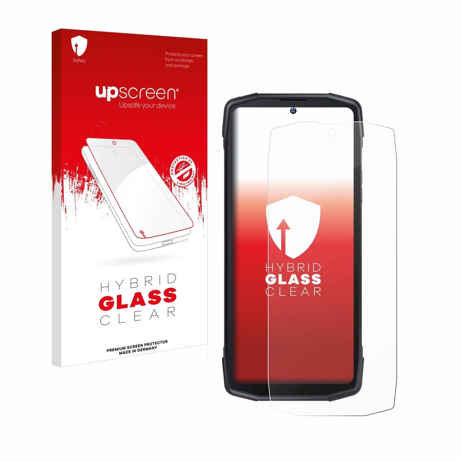 upscreen Hybrid Glas Panzer-Folie für Cubot King Kong