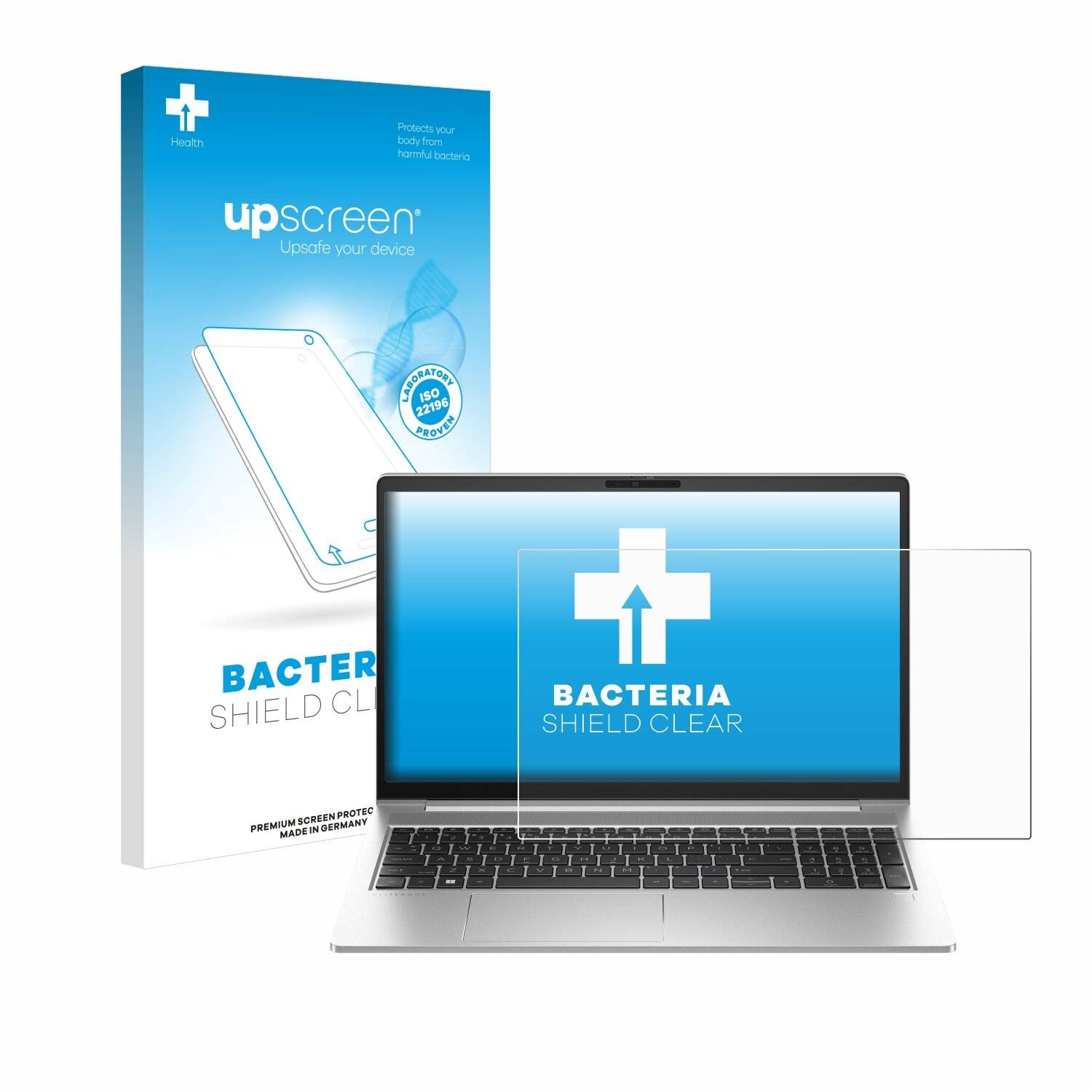 upscreen Bacteria Shield Schutzfolie für HP EliteBook 655 G10 -