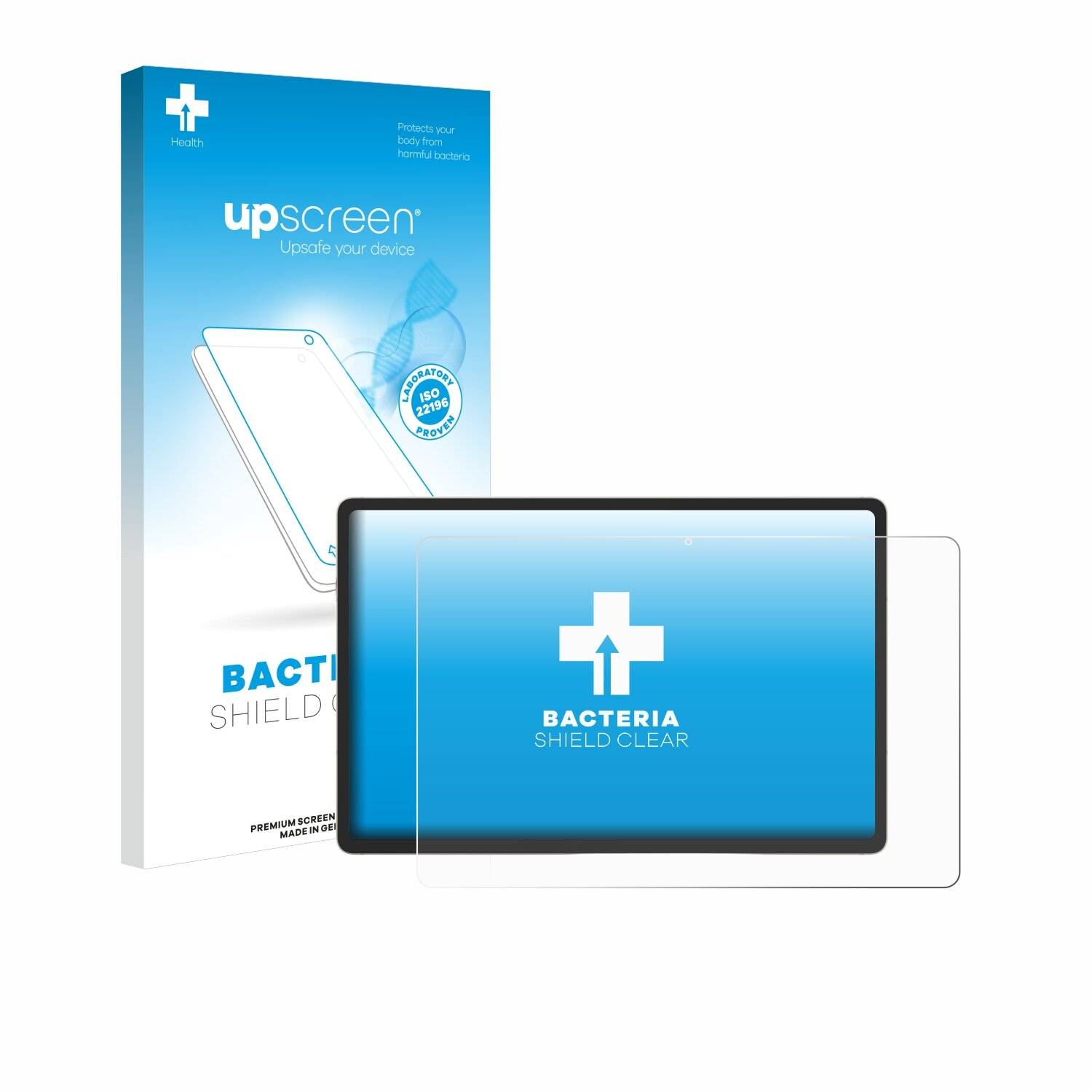 upscreen Bacteria Shield Schutzfolie für Samsung Galaxy Tab S9 Plus 5G -