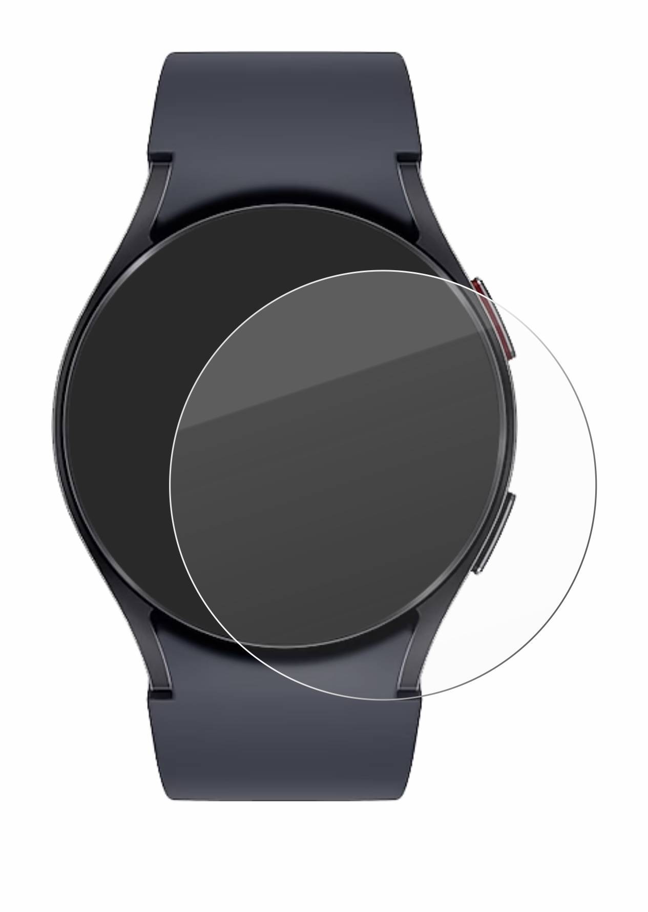 BROTECT AirGlass Glas Panzer-Folie für Samsung Galaxy Watch 6 (44 mm) - Schutzglas