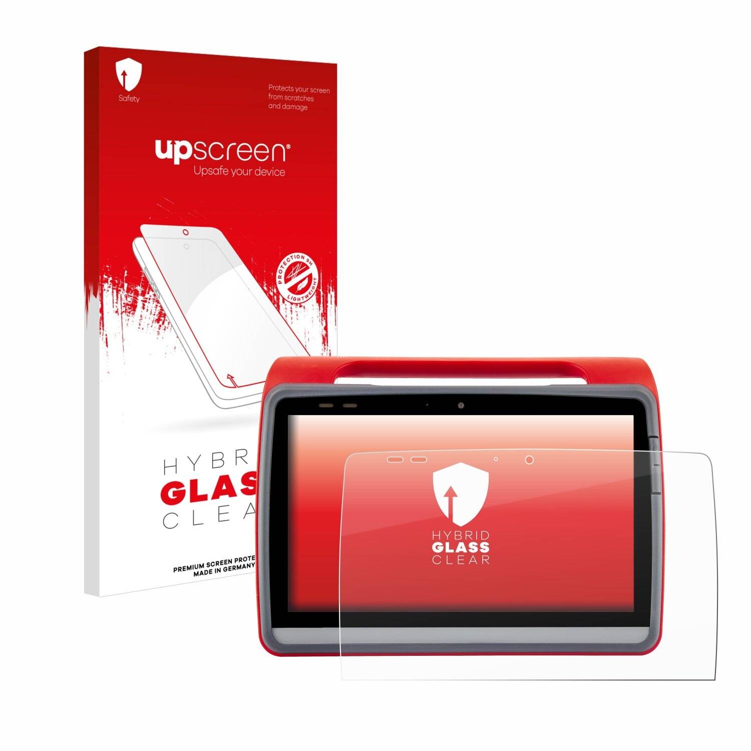 upscreen Hybrid Glas Panzer-Folie für medDV