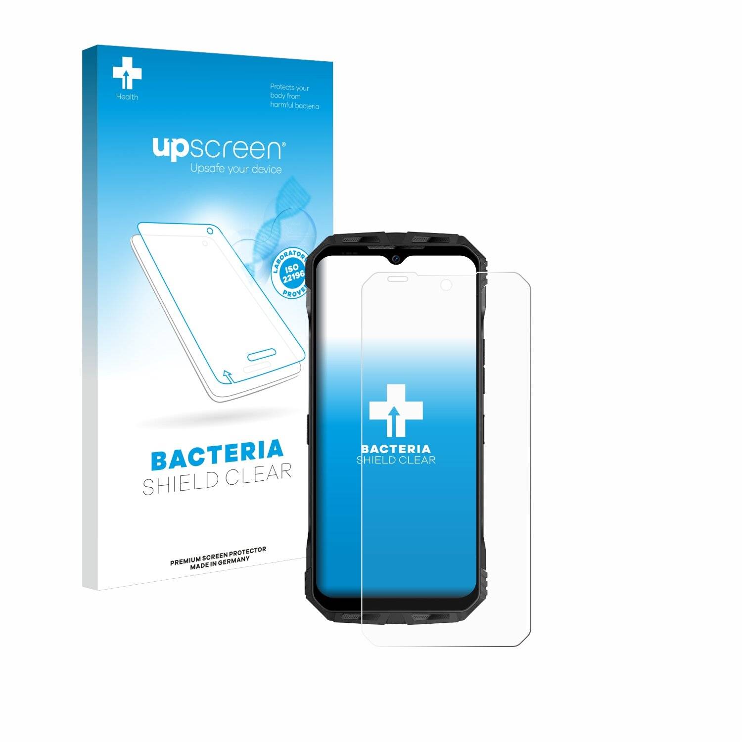 upscreen Bacteria Shield Schutzfolie für Doogee V Max -