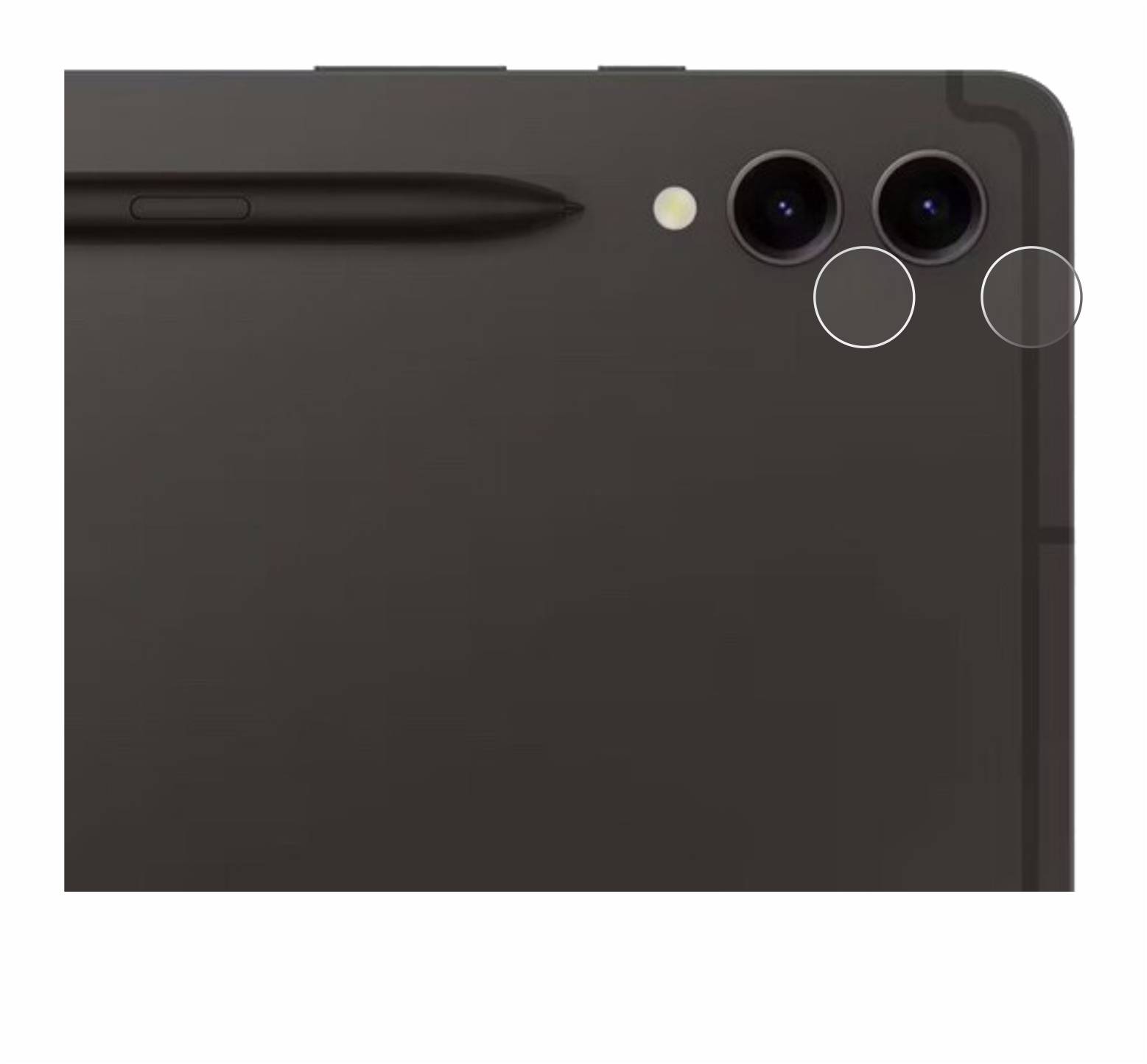 upscreen Scratch Shield Schutzfolie für Samsung Galaxy Tab S9 Plus WiFi (NUR Kameraschutz)