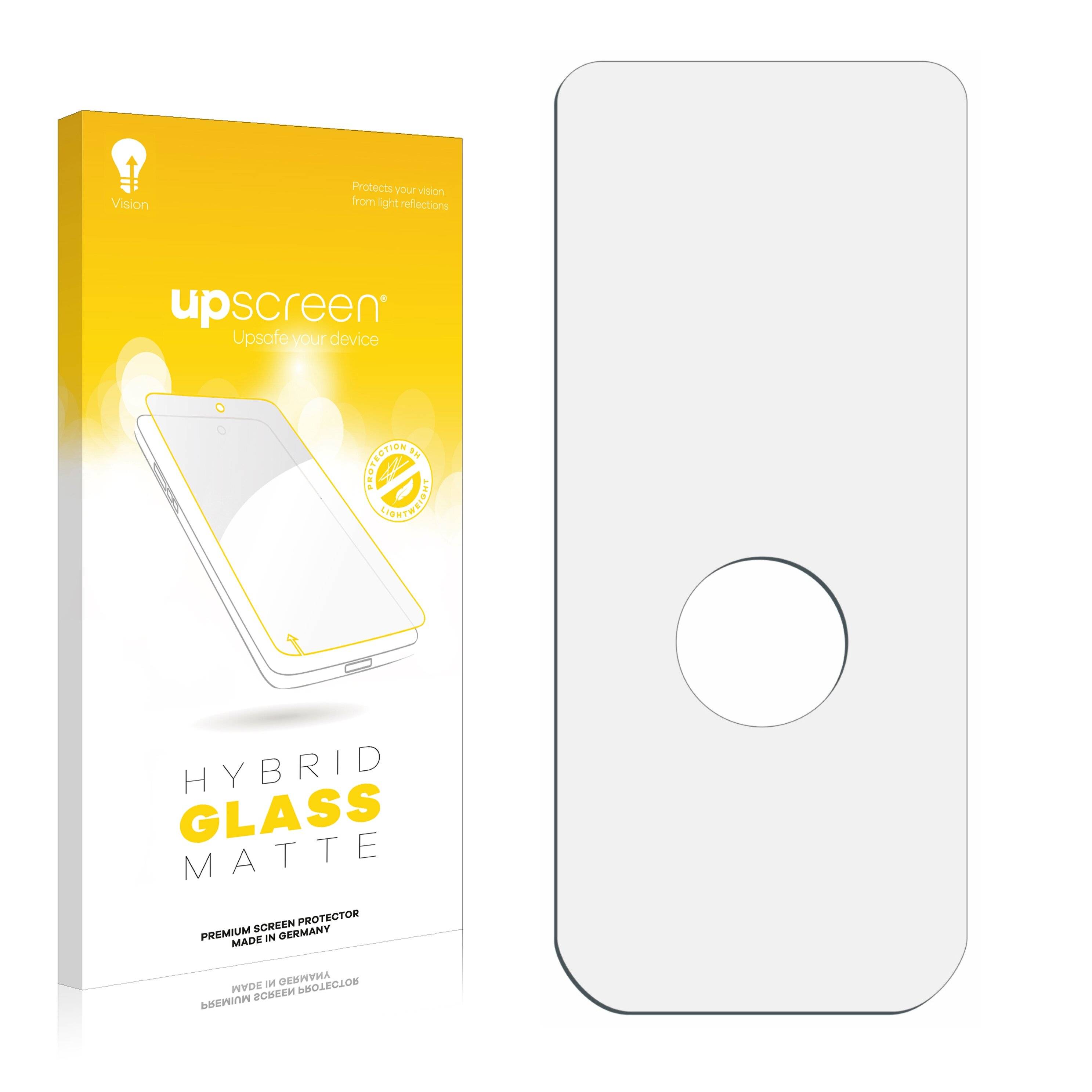upscreen Hybrid Glas Matt Panzer-Folie für Dräger Alcotest