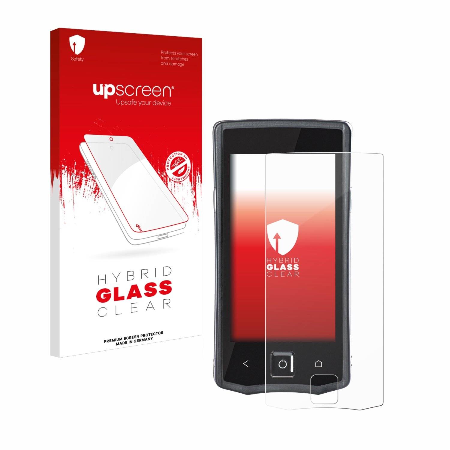 upscreen Hybrid Glas Panzer-Folie für Orderman