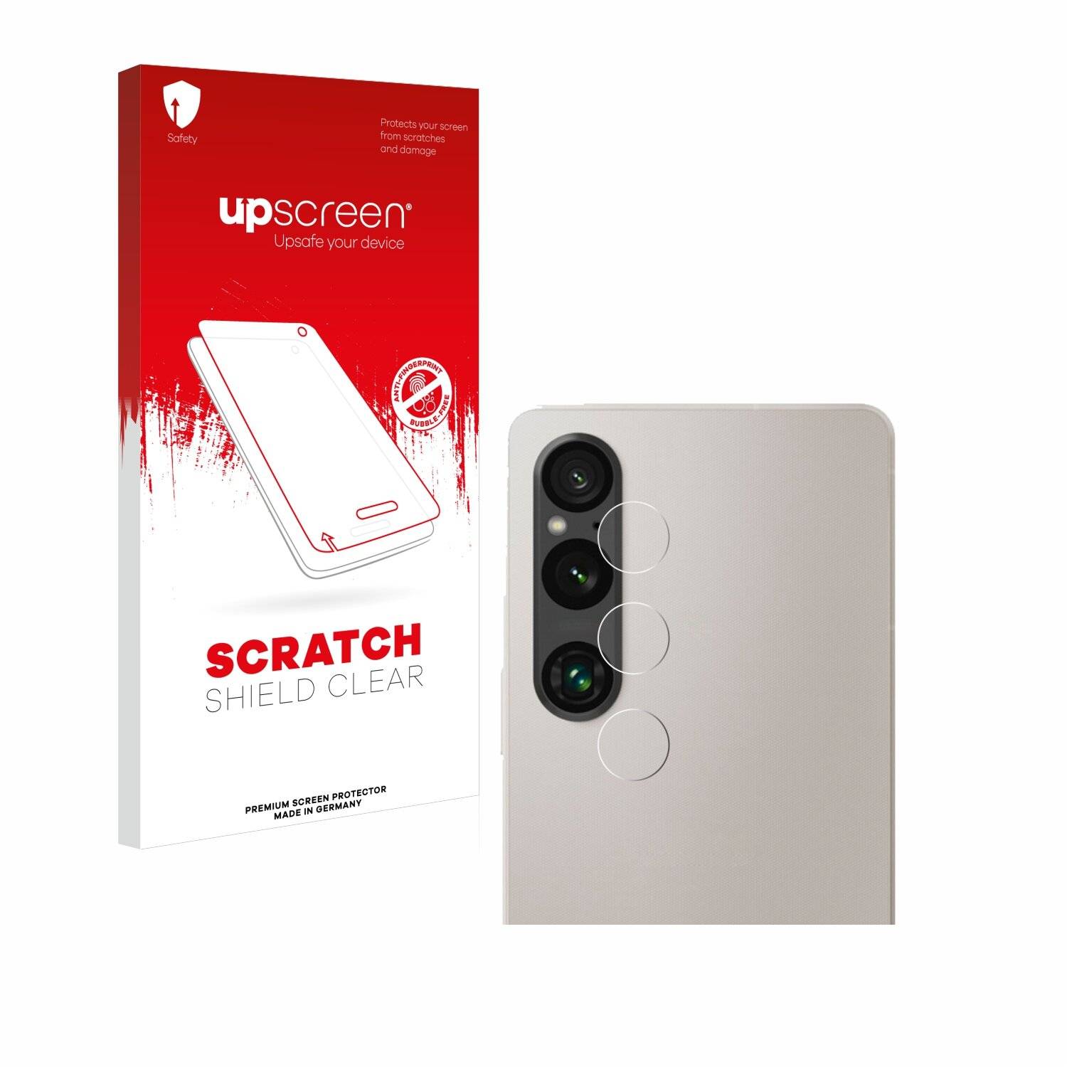 upscreen Scratch Shield Schutzfolie für Sony Xperia 1 V (NUR