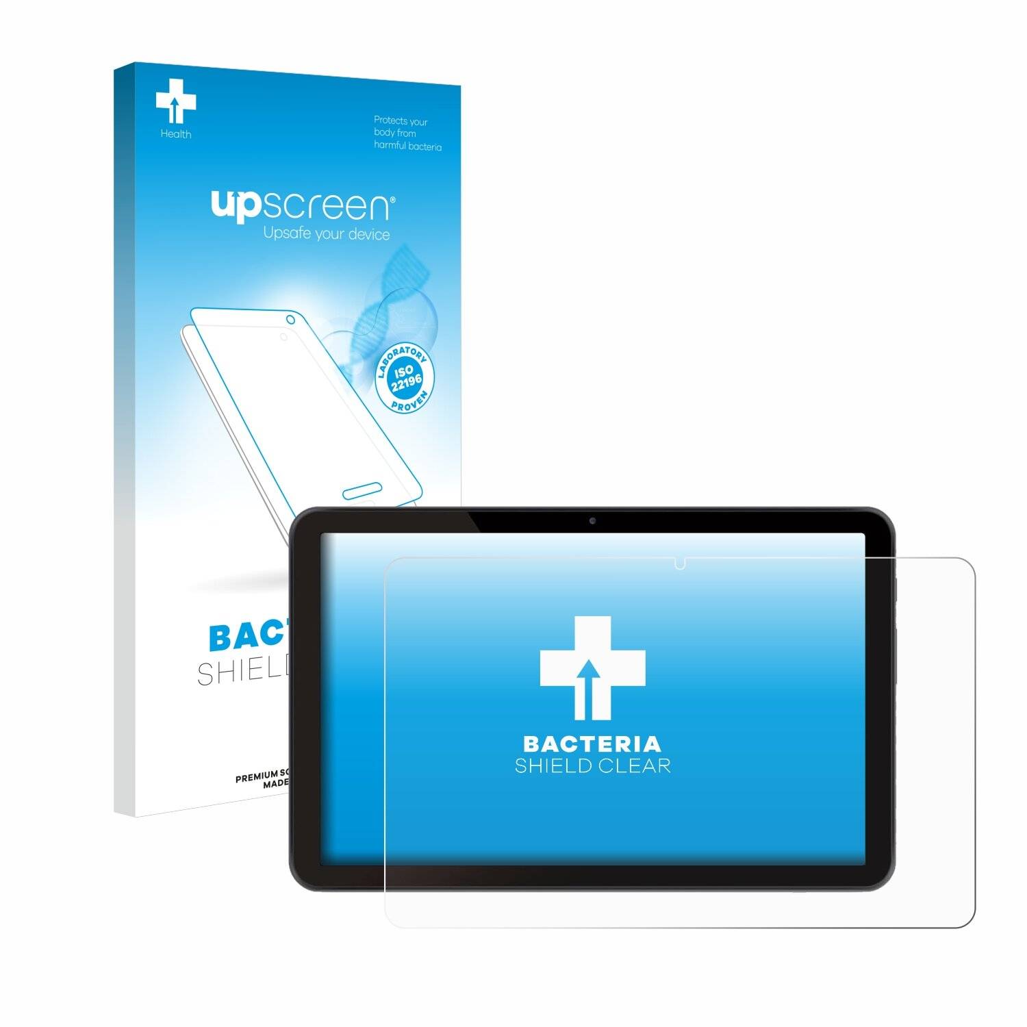upscreen Bacteria Shield Schutzfolie für SPC Gravity 3 4G Senior Edition -