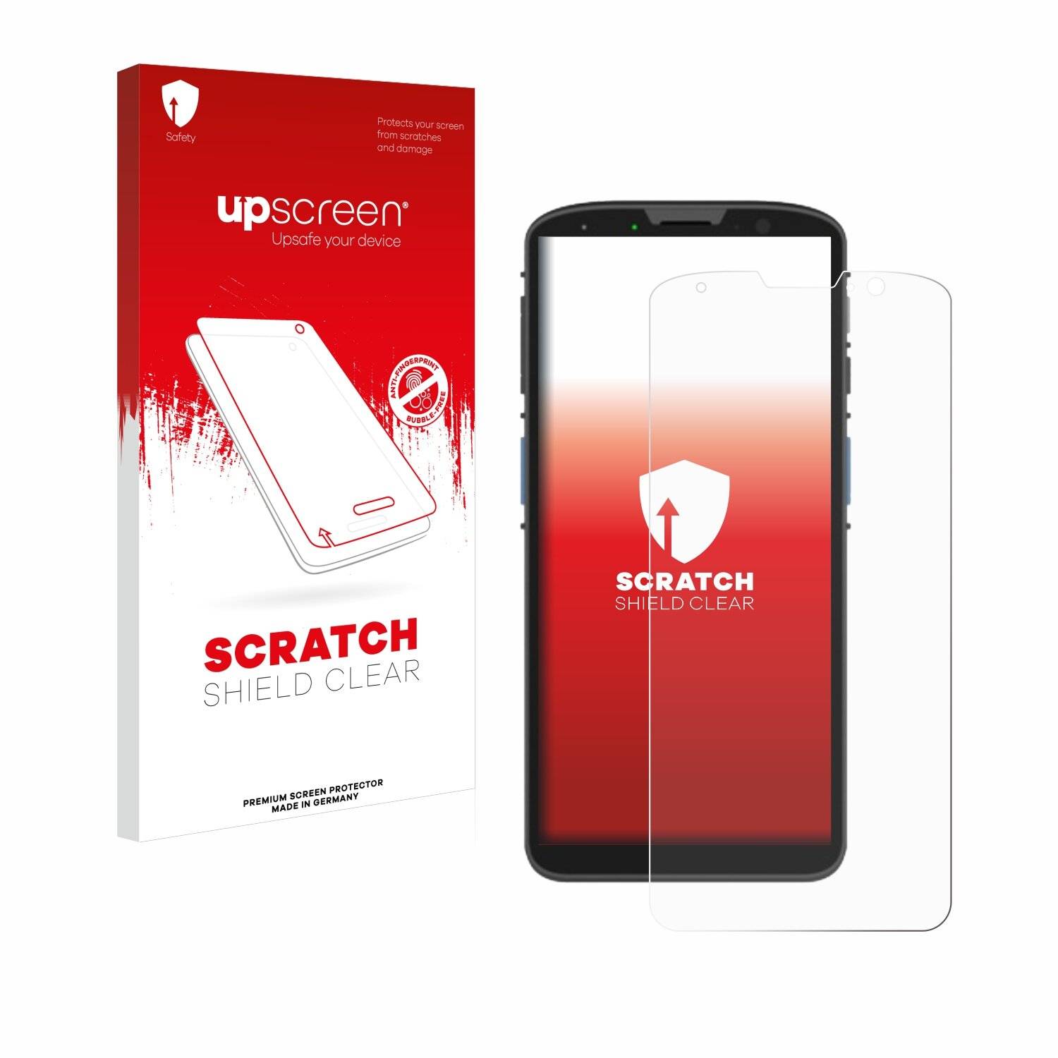 upscreen Scratch Shield Schutzfolie für Unitech